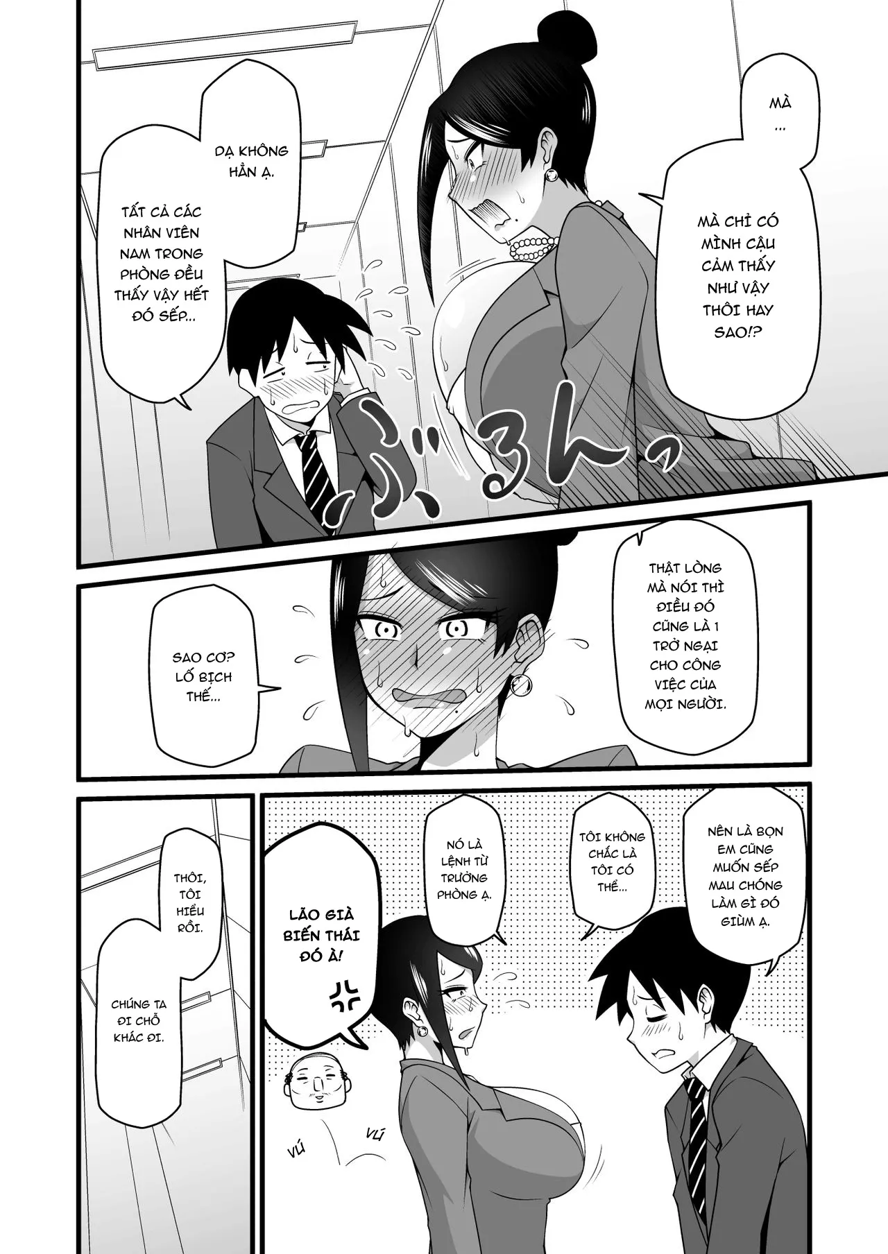 HentaiVN.net - Ảnh 9 - Kono Kyonyuu de Joushi wa Muri desho!! - Chap 1