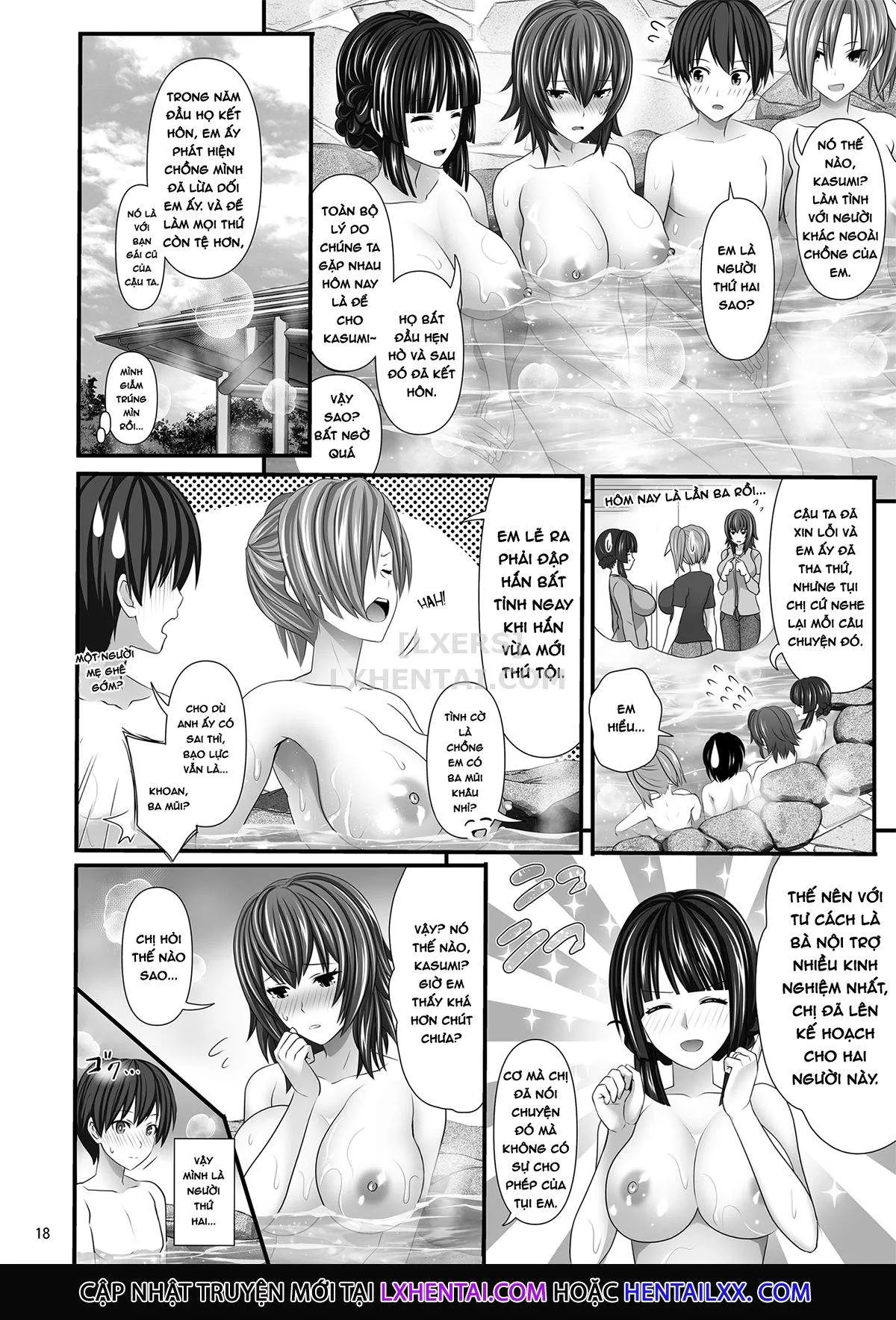 HentaiVN.net - Ảnh 22 - Hitozuma SeFri - Chap 1