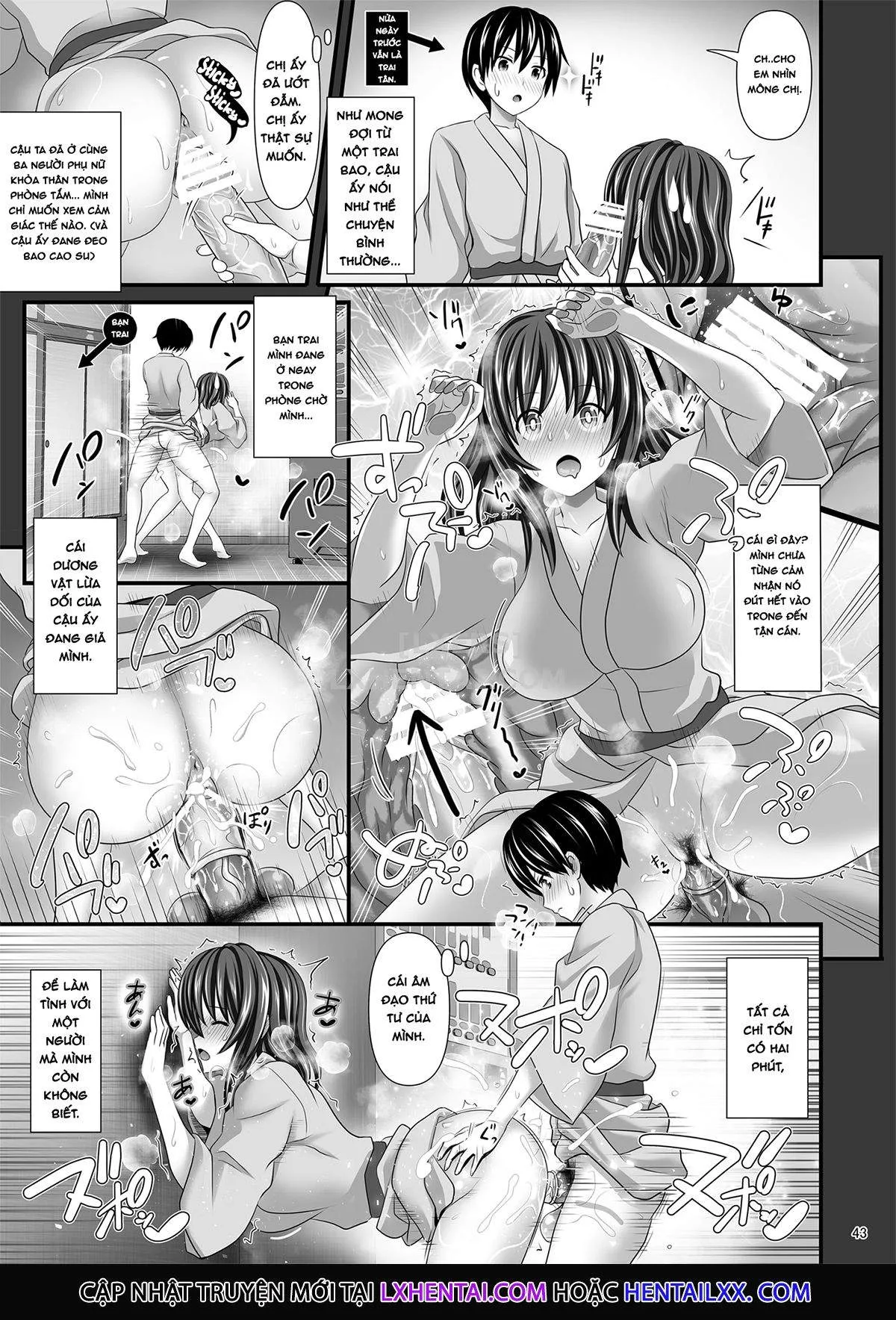 HentaiVN.net - Ảnh 47 - Hitozuma SeFri - Chap 1