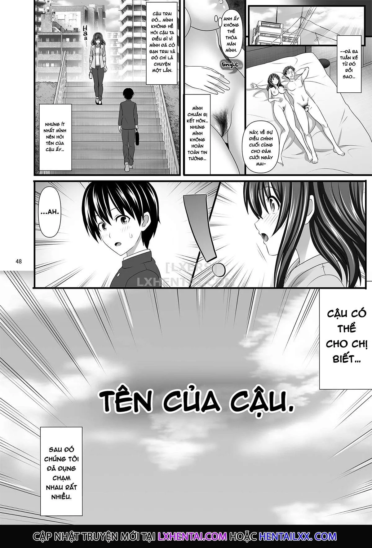 HentaiVN.net - Ảnh 52 - Hitozuma SeFri - Chap 1