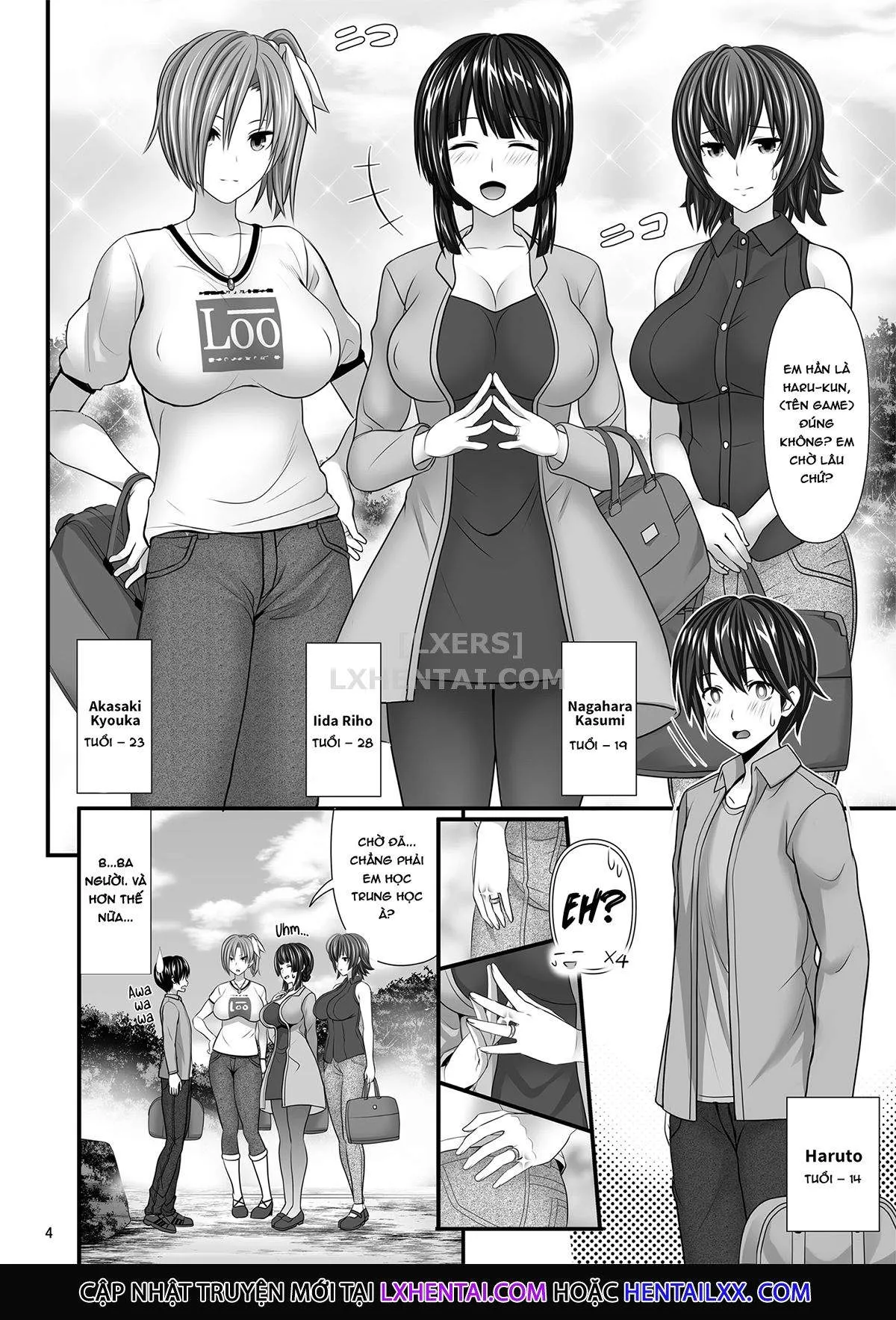 HentaiVN.net - Ảnh 8 - Hitozuma SeFri - Chap 1