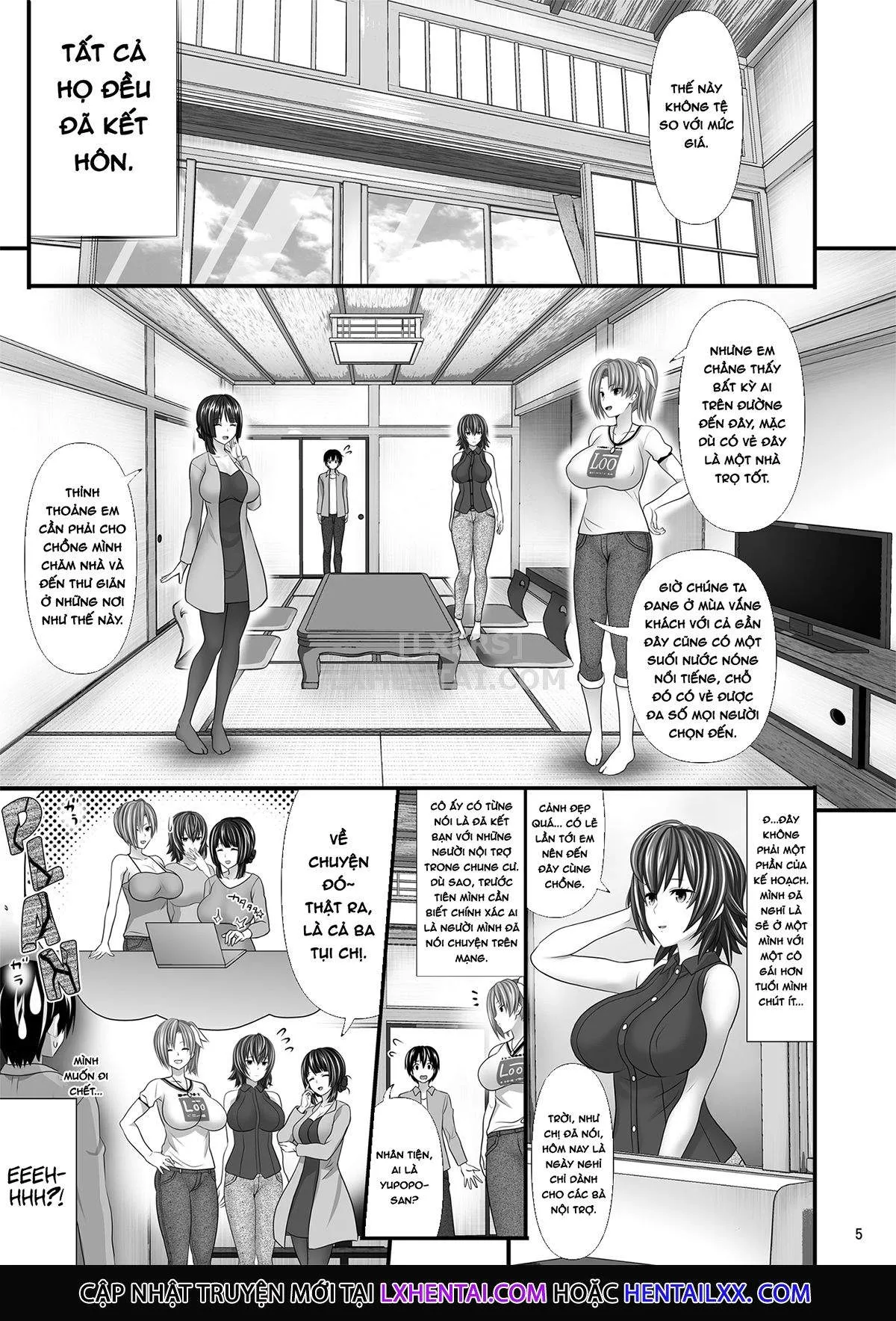 HentaiVN.net - Ảnh 9 - Hitozuma SeFri - Chap 1
