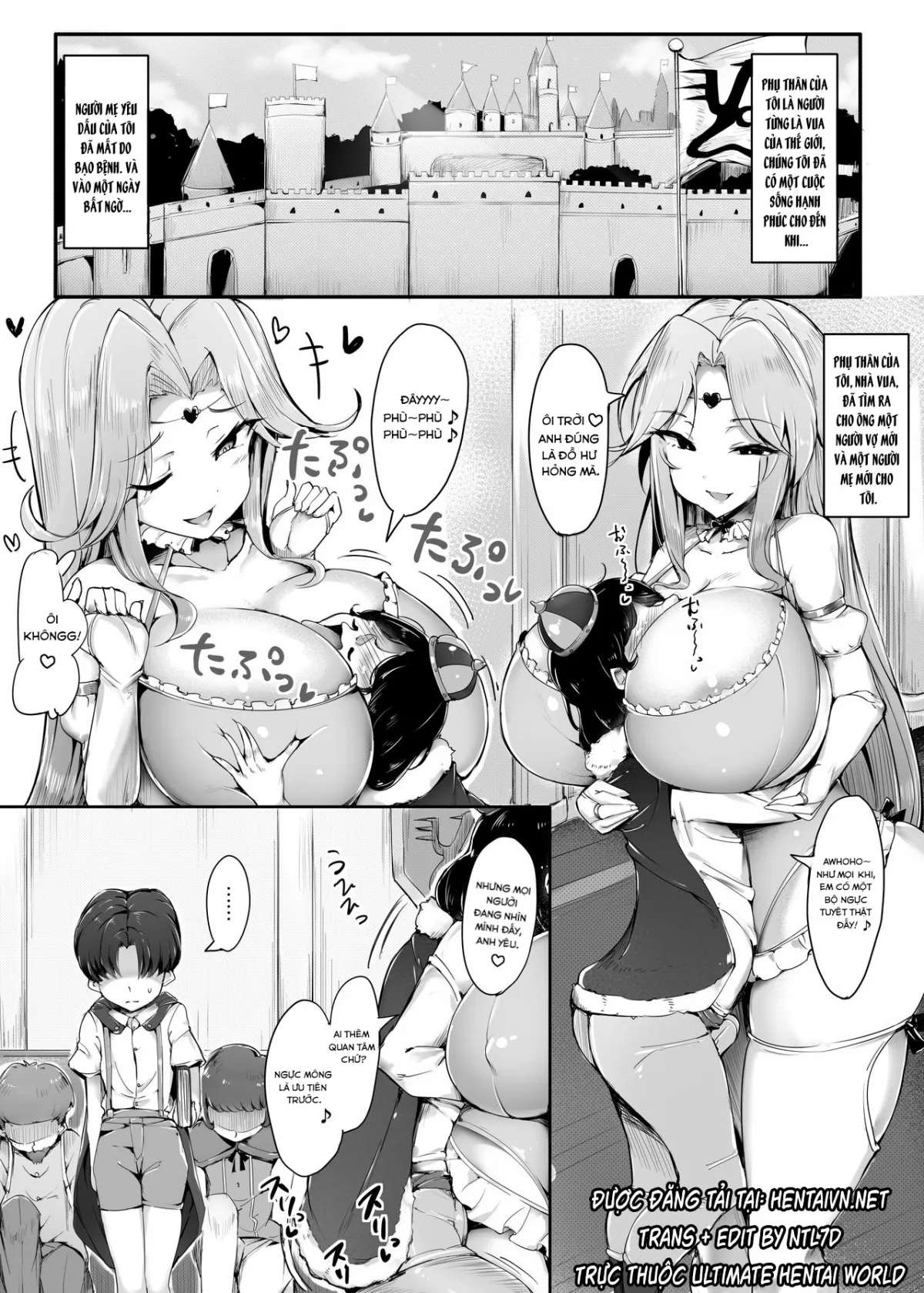 HentaiVN.net - Ảnh 3 - Oppai ni Ochita Oukoku丨The Kingdom that Fell to Boobs [Oppai ni Ochita Oukoku丨The Kingdom that Fell to Boobs] - Chap 1