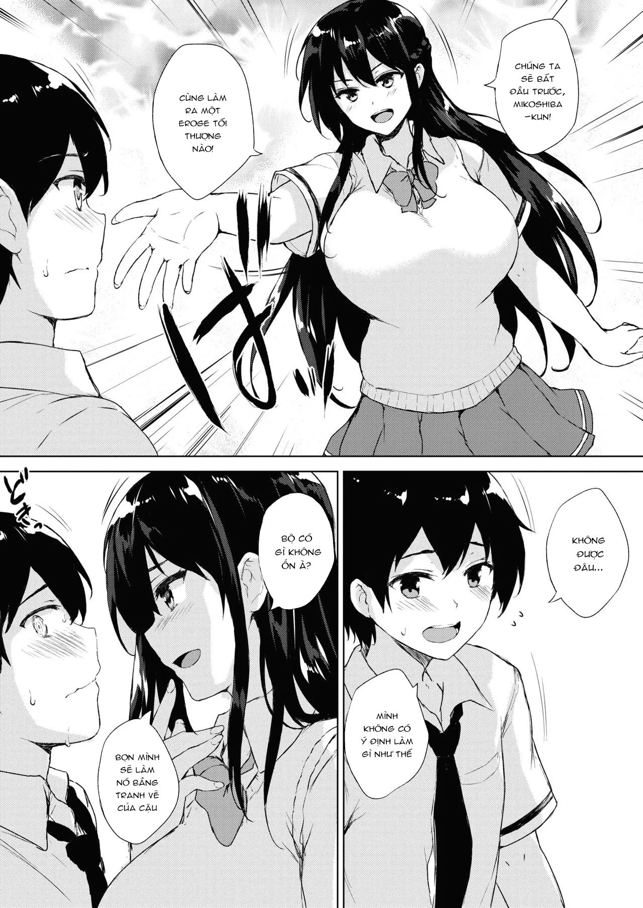 HentaiVN.net - Ảnh 8 - Eroge de Subete wa Kaiketsu Dekiru! [Chỉ Cần Eroge Là Giải Quyết Được Mọi Vấn Đề Hết!] - Chap 1