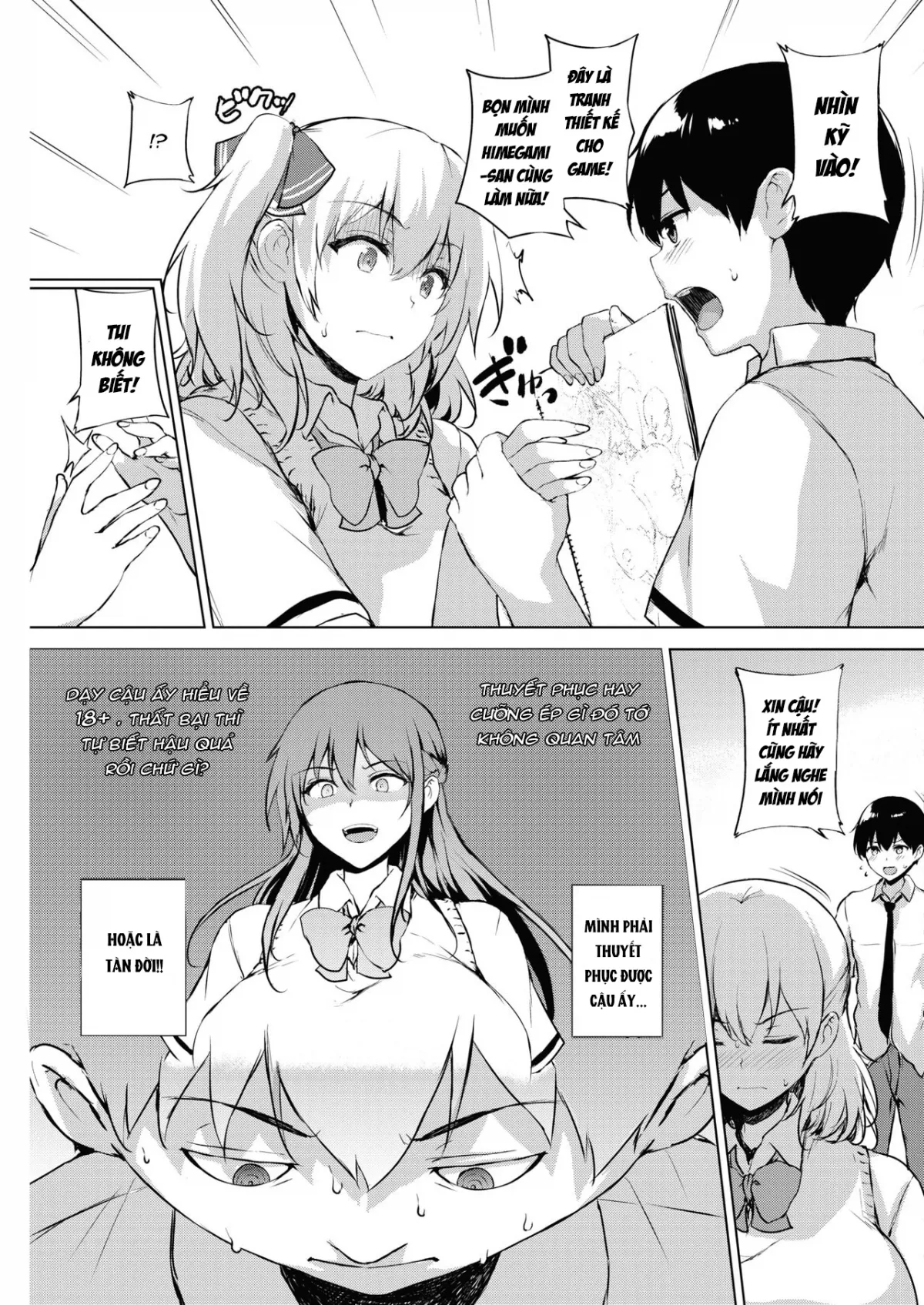 HentaiVN.net - Ảnh 5 - Eroge de Subete wa Kaiketsu Dekiru! [Chỉ Cần Eroge Là Giải Quyết Được Mọi Vấn Đề Hết!] - Chap 4