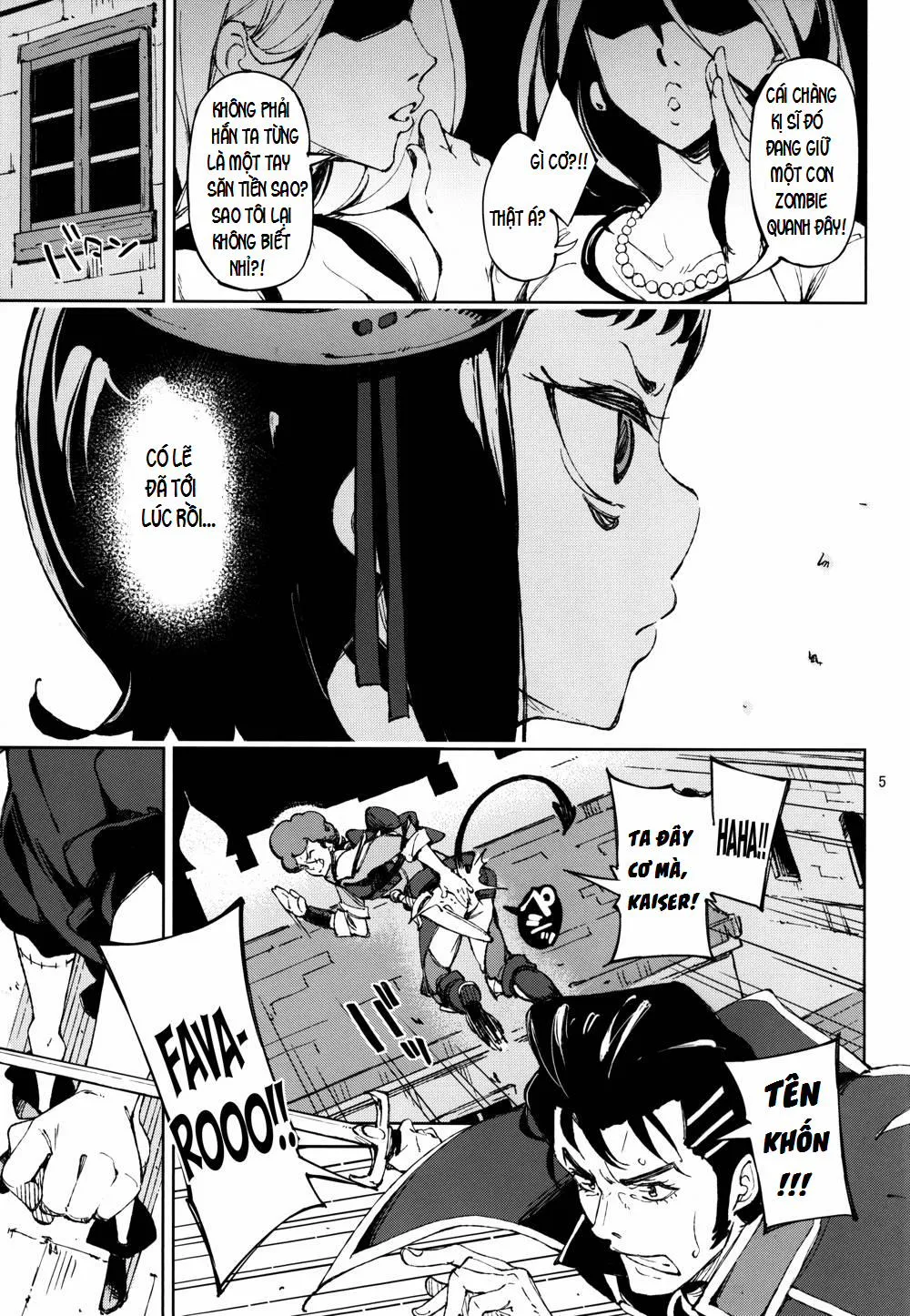 HentaiVN.net - Ảnh 4 - Shisha To Seija (Rage Of Bahamut) - Chap 1