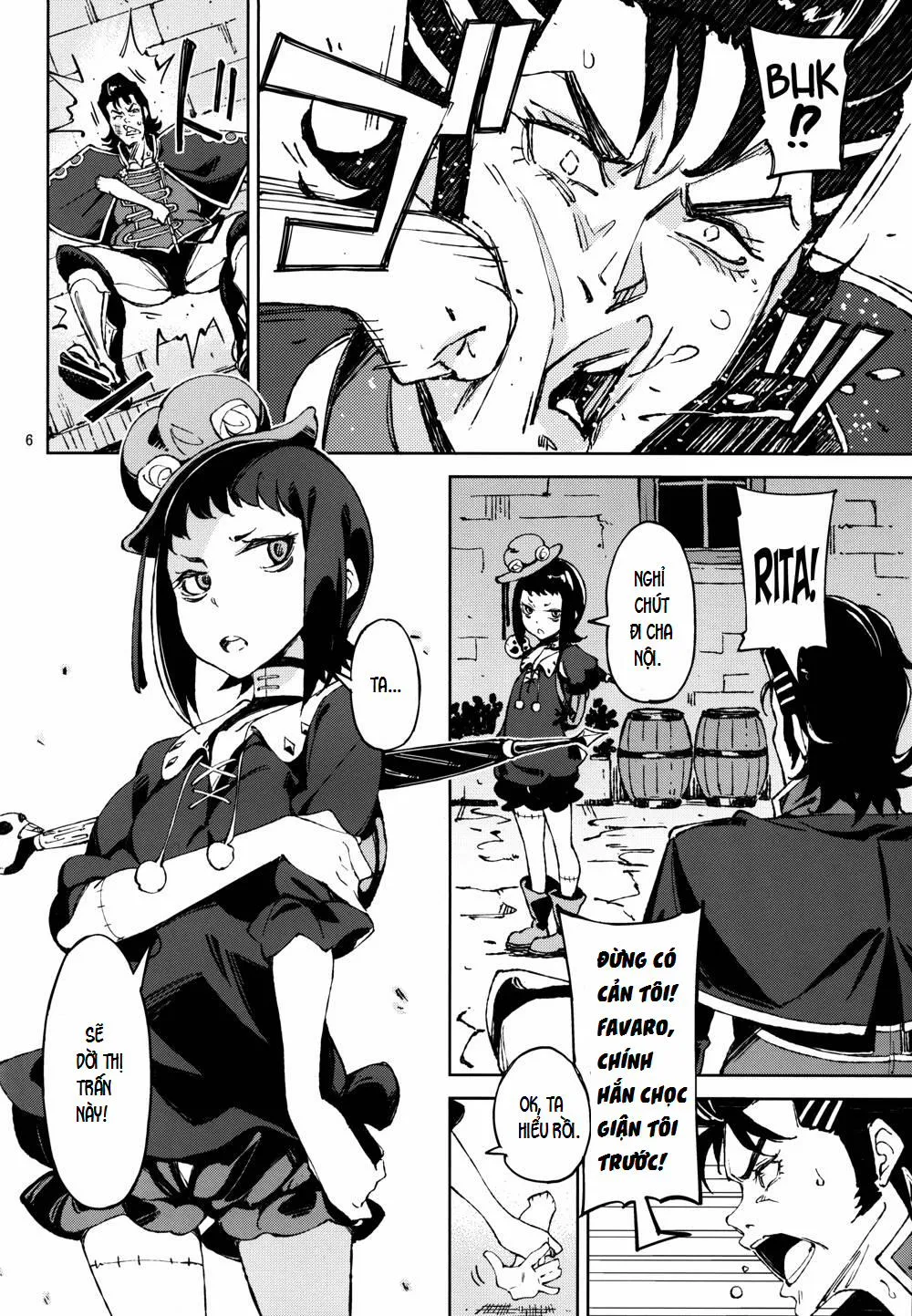 HentaiVN.net - Ảnh 5 - Shisha To Seija (Rage Of Bahamut) - Chap 1
