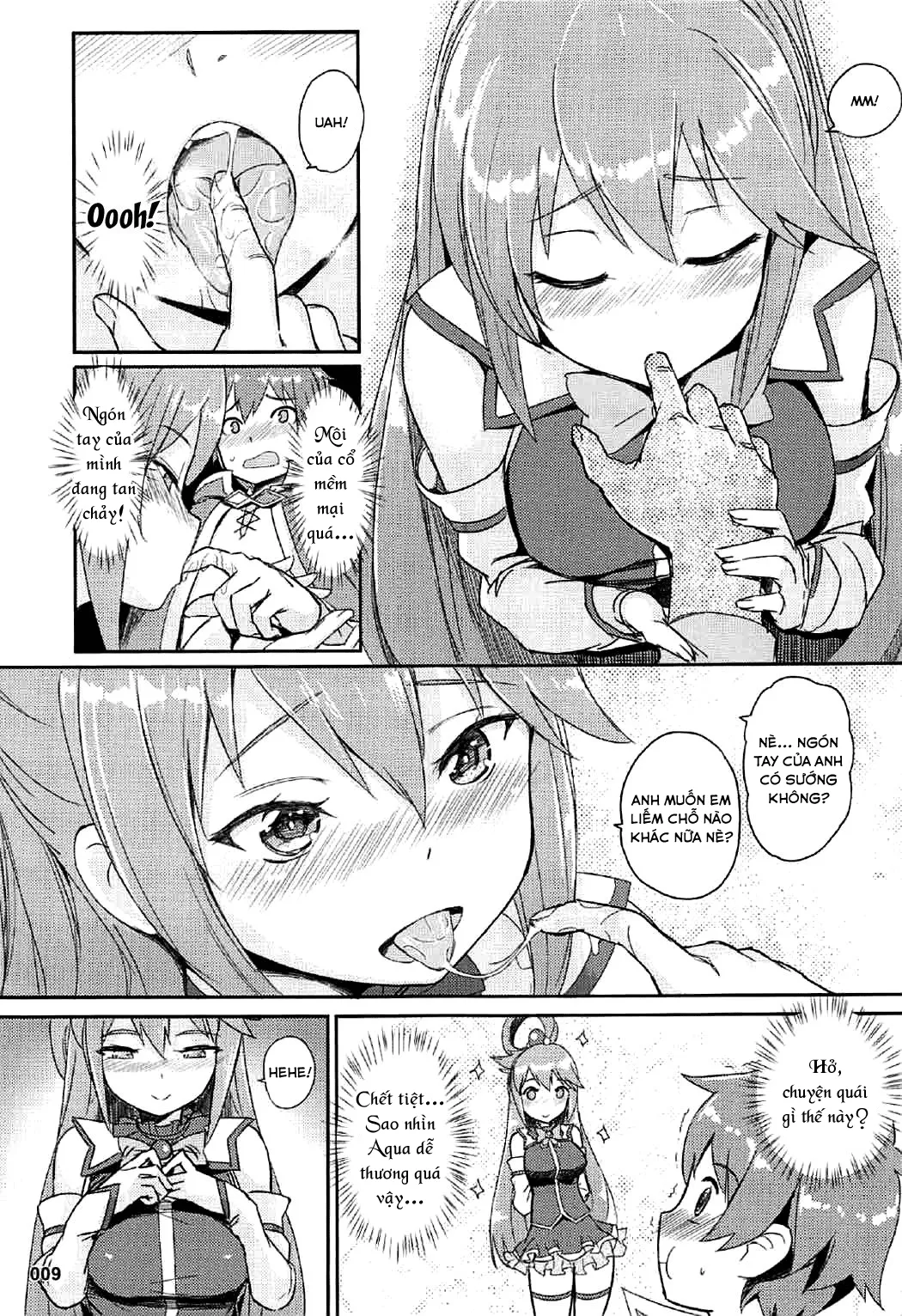 HentaiVN.net - Ảnh 10 - Aqua, Megumin và chiếc vòng ước nguyện (Kono Subarashii Sekai ni Syukufuku o!) [Kono Azen na Kazuma ni Shojo o! (Kono Subarashii Sekai ni Syukufuku o!)] - Chap 1