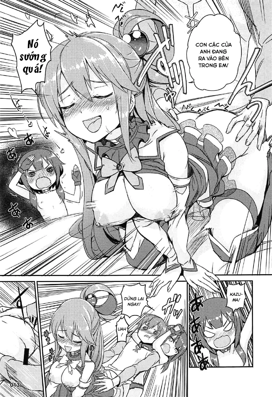 HentaiVN.net - Ảnh 14 - Aqua, Megumin và chiếc vòng ước nguyện (Kono Subarashii Sekai ni Syukufuku o!) [Kono Azen na Kazuma ni Shojo o! (Kono Subarashii Sekai ni Syukufuku o!)] - Chap 1
