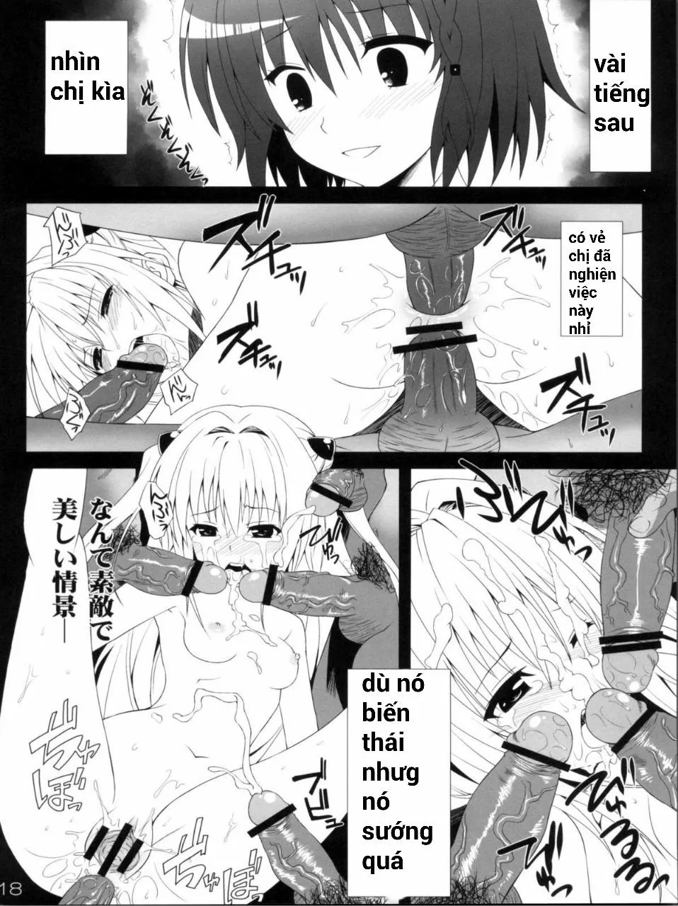 HentaiVN.net - Ảnh 18 - Darkness Illusion (To Love-Ru) - Chap 1