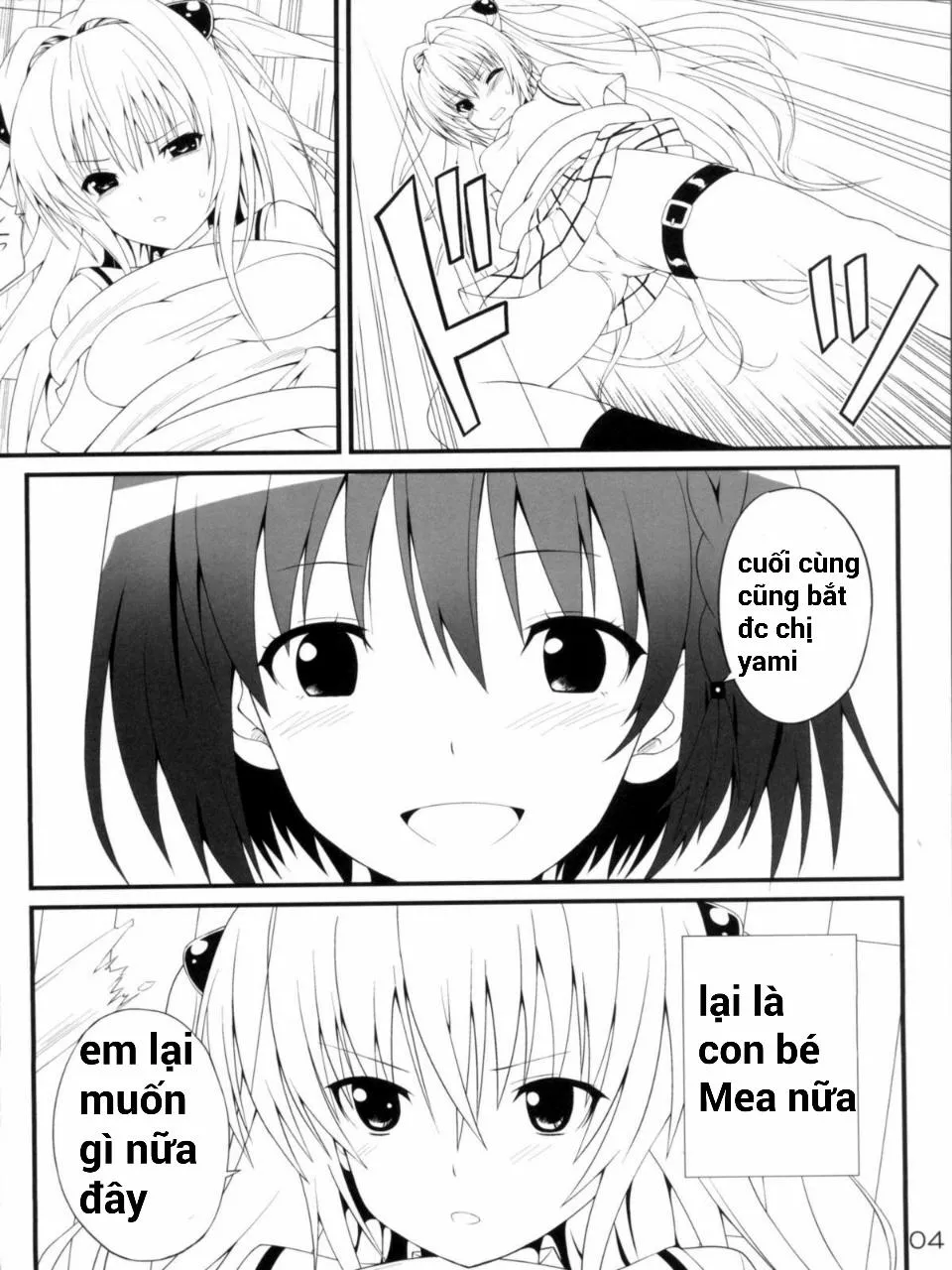 HentaiVN.net - Ảnh 4 - Darkness Illusion (To Love-Ru) - Chap 1