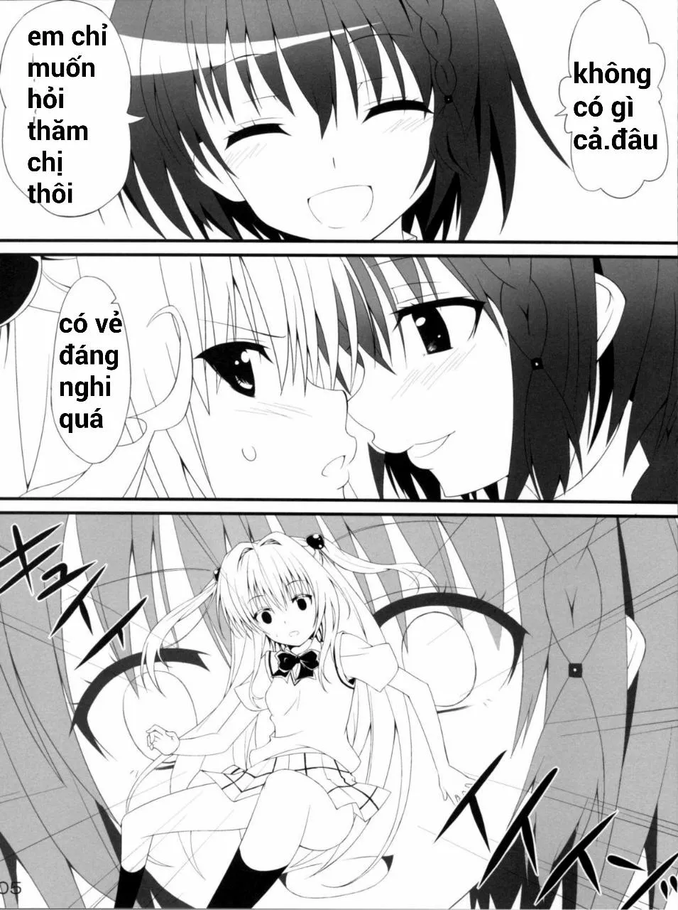 HentaiVN.net - Ảnh 5 - Darkness Illusion (To Love-Ru) - Chap 1