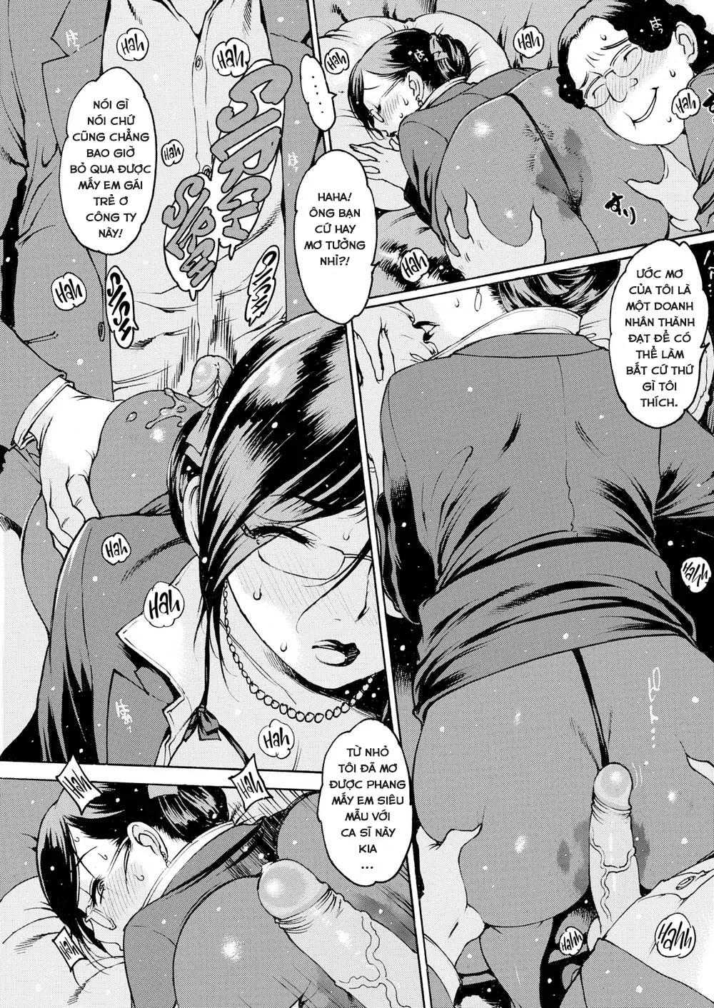 HentaiVN.net - Ảnh 10 - Thư Ký Của Giám Đốc và Những Trò Sàm Sỡ Đê Tiện [The Director’s Secretary and Her Sexual Harassment Circumstances] - Chap 1