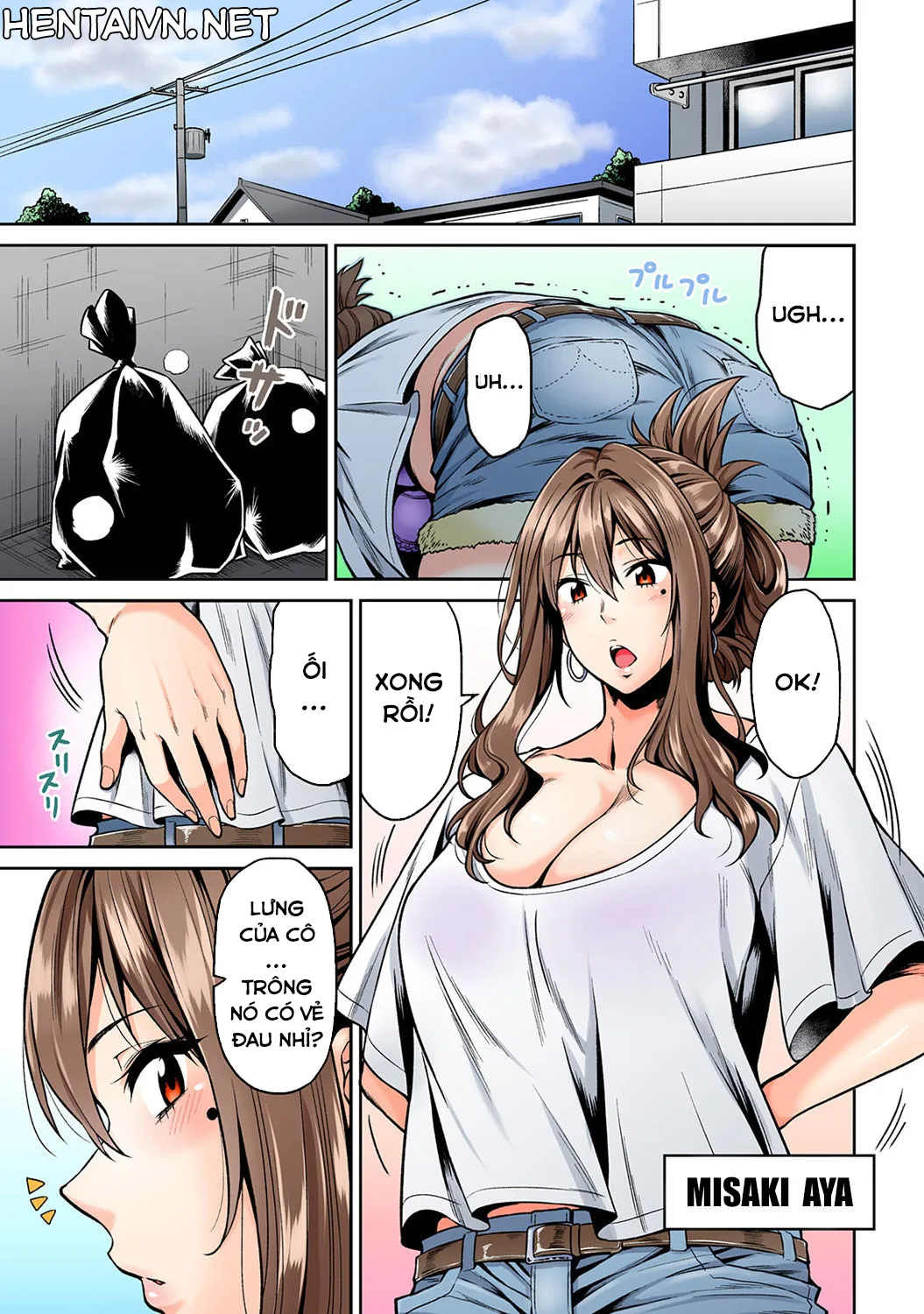 HentaiVN.net - Ảnh 3 - Buổi Tập Massage [Hatsujou Munmun Massage!] - Chap 1