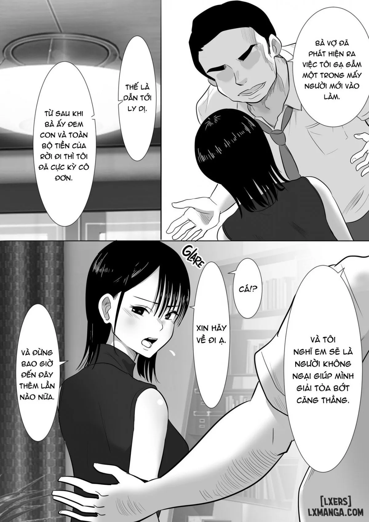 HentaiVN.net - Ảnh 17 - Dicked Around by the Boss - Chap 1