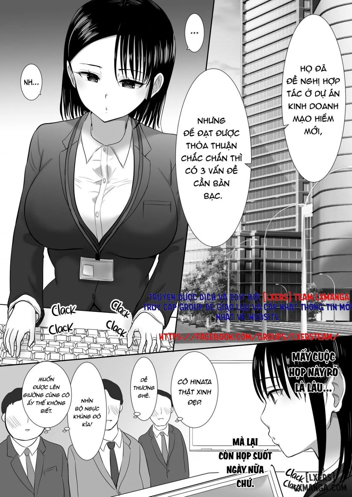 HentaiVN.net - Ảnh 3 - Dicked Around by the Boss - Chap 1