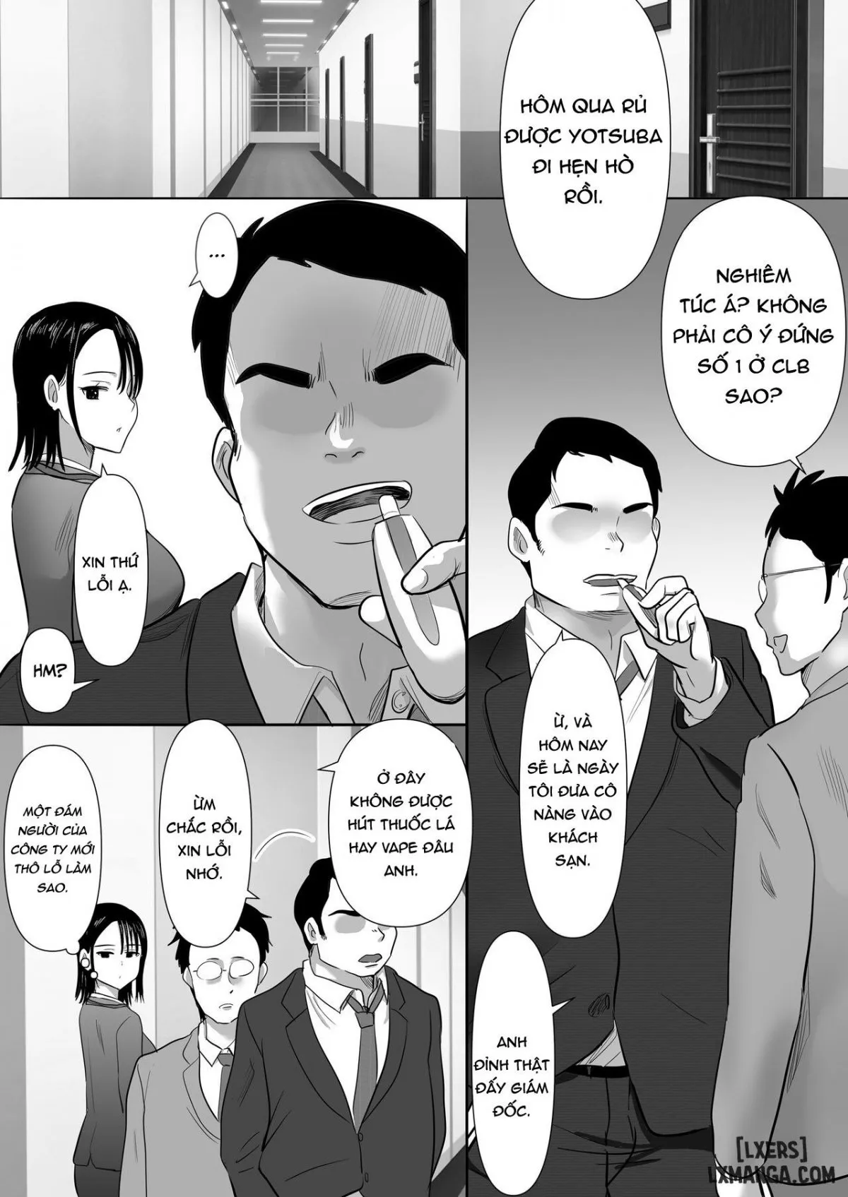 HentaiVN.net - Ảnh 5 - Dicked Around by the Boss - Chap 1