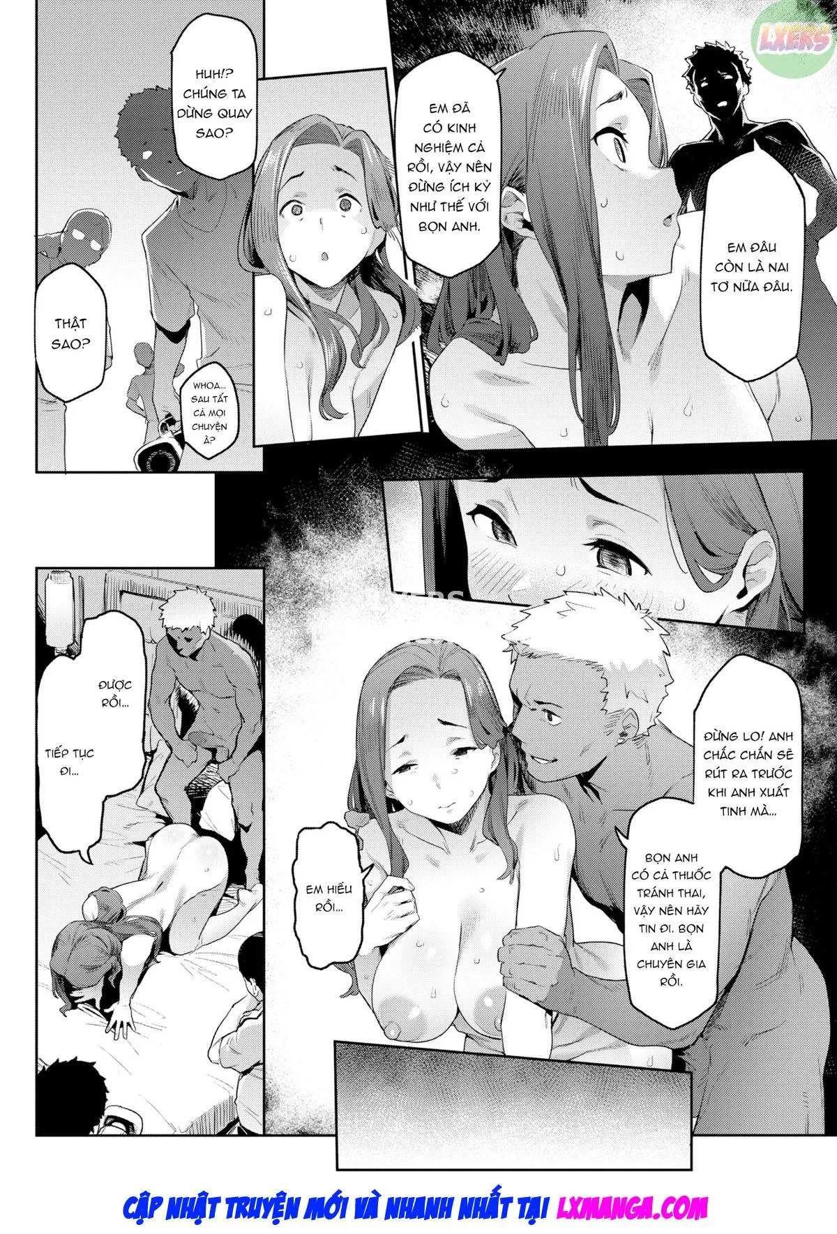 HentaiVN.net - Ảnh 11 - Mừng mẹ về nhà - Chap 1