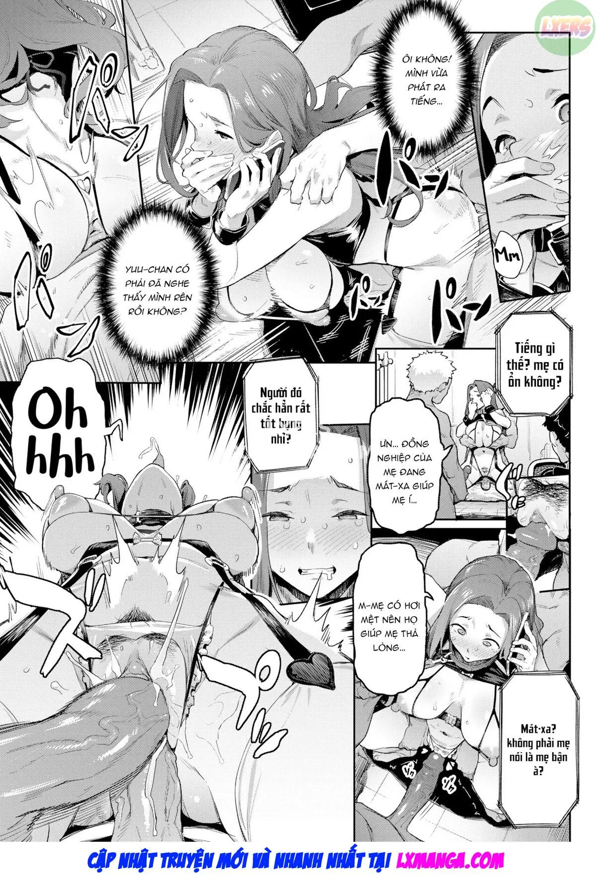 HentaiVN.net - Ảnh 20 - Mừng mẹ về nhà - Chap 1
