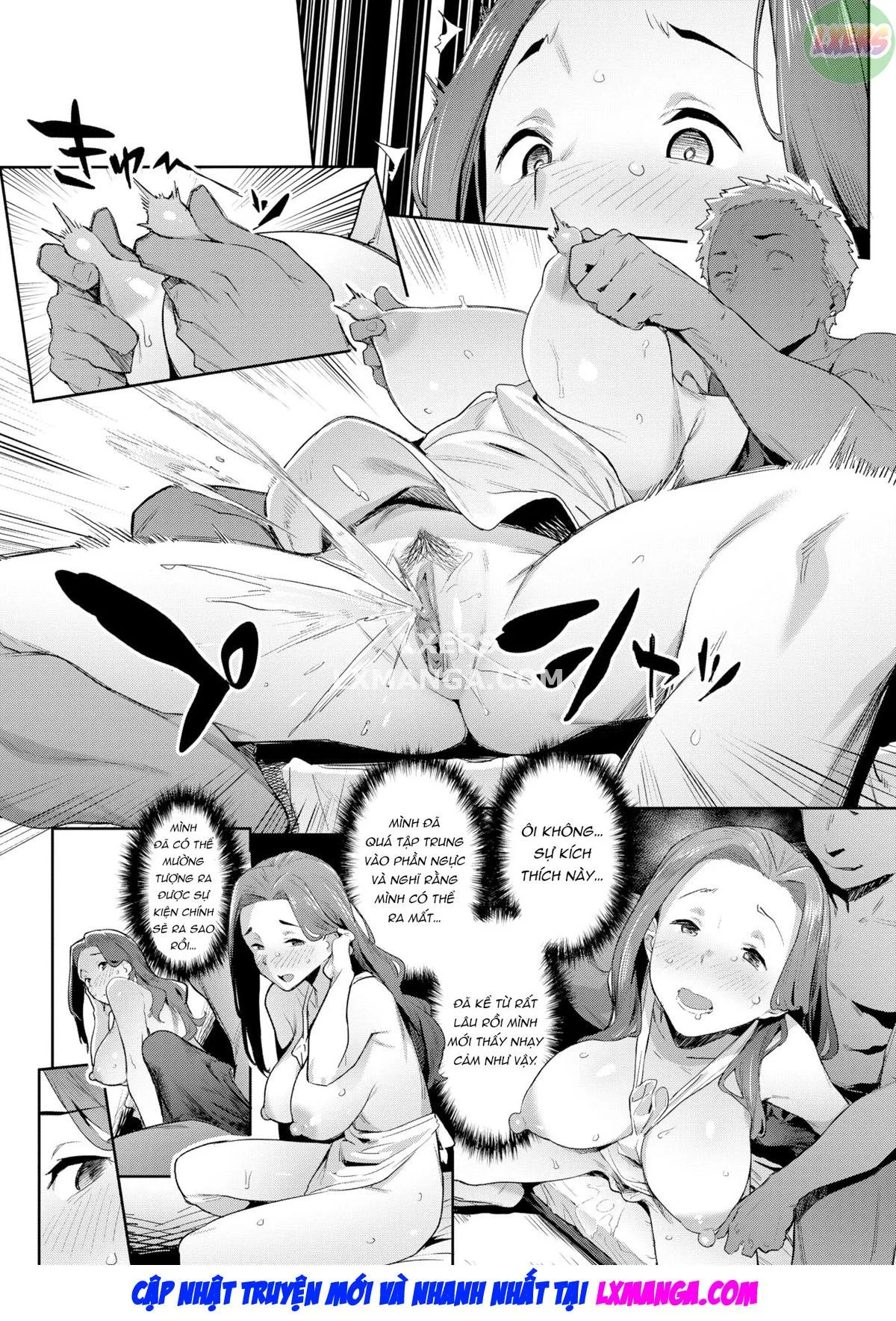 HentaiVN.net - Ảnh 9 - Mừng mẹ về nhà - Chap 1