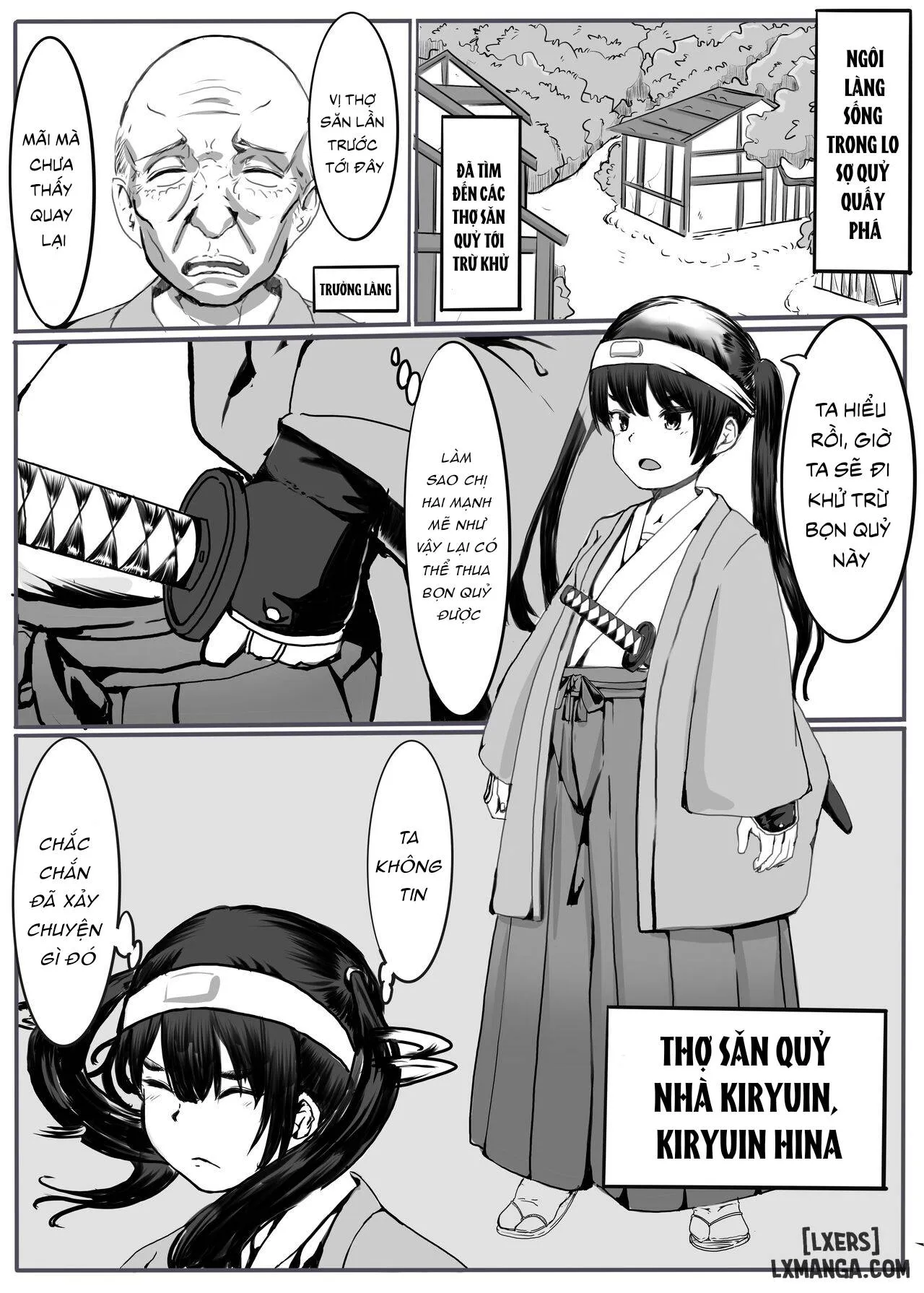 HentaiVN.net - Ảnh 3 - Thợ săn quỷ 2 - Chap 1