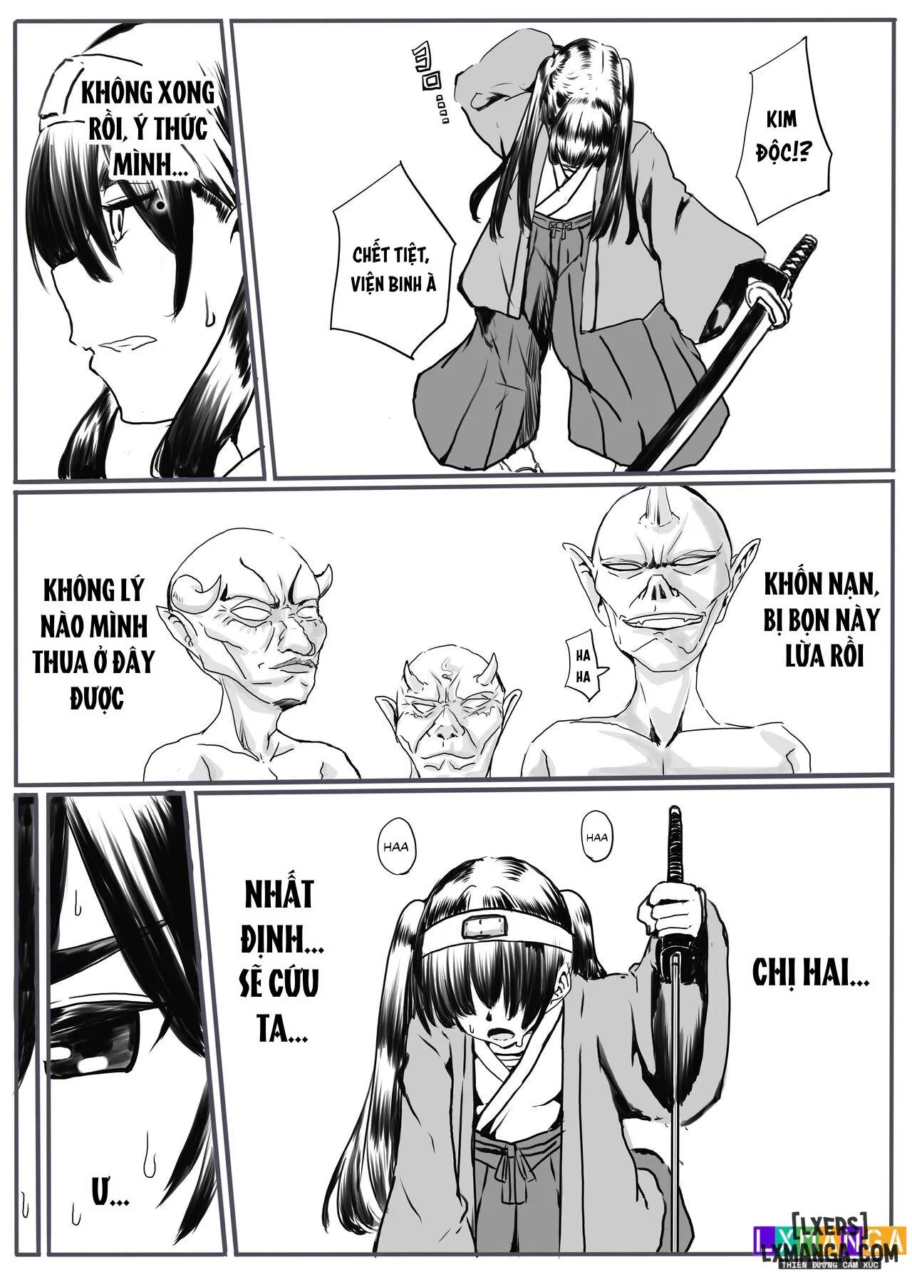 HentaiVN.net - Ảnh 6 - Thợ săn quỷ 2 - Chap 1