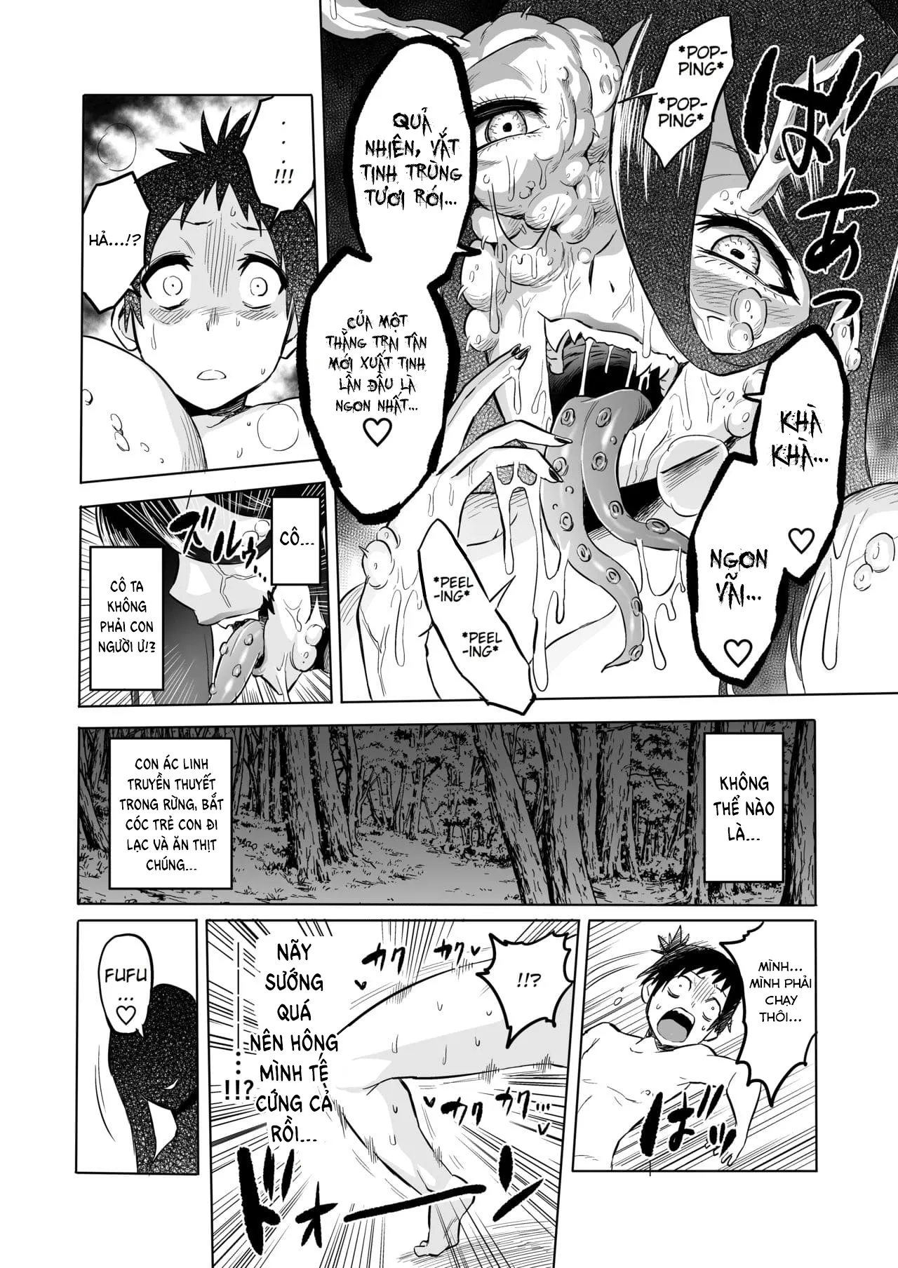 HentaiVN.net - Ảnh 14 - Warabe Kui ~Mori no Oku de Bijo Youkai ni Yuuwaku sarete~ - Chap 1