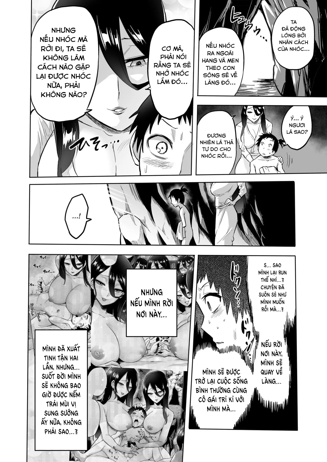 HentaiVN.net - Ảnh 30 - Warabe Kui ~Mori no Oku de Bijo Youkai ni Yuuwaku sarete~ - Chap 1