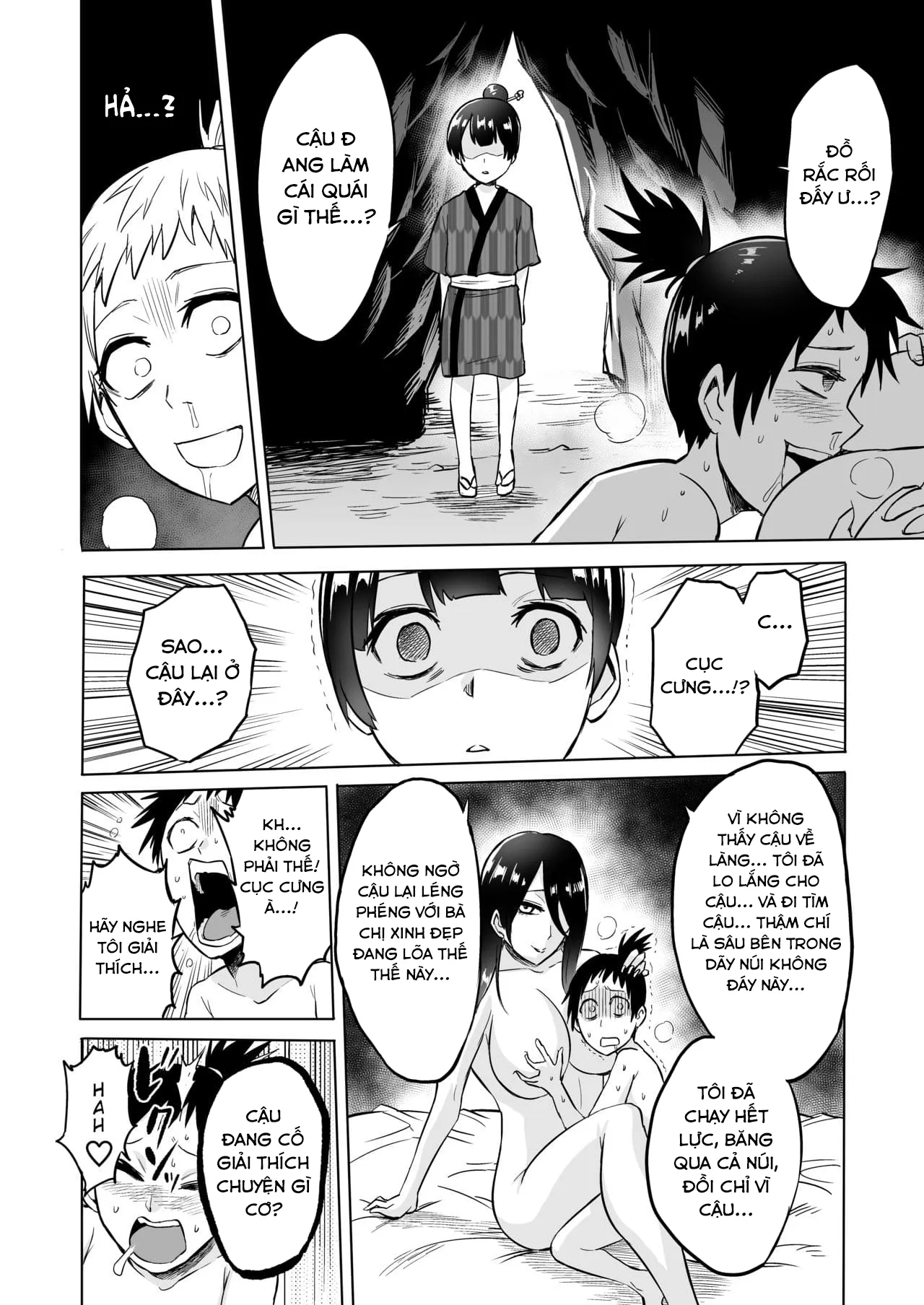 HentaiVN.net - Ảnh 34 - Warabe Kui ~Mori no Oku de Bijo Youkai ni Yuuwaku sarete~ - Chap 1