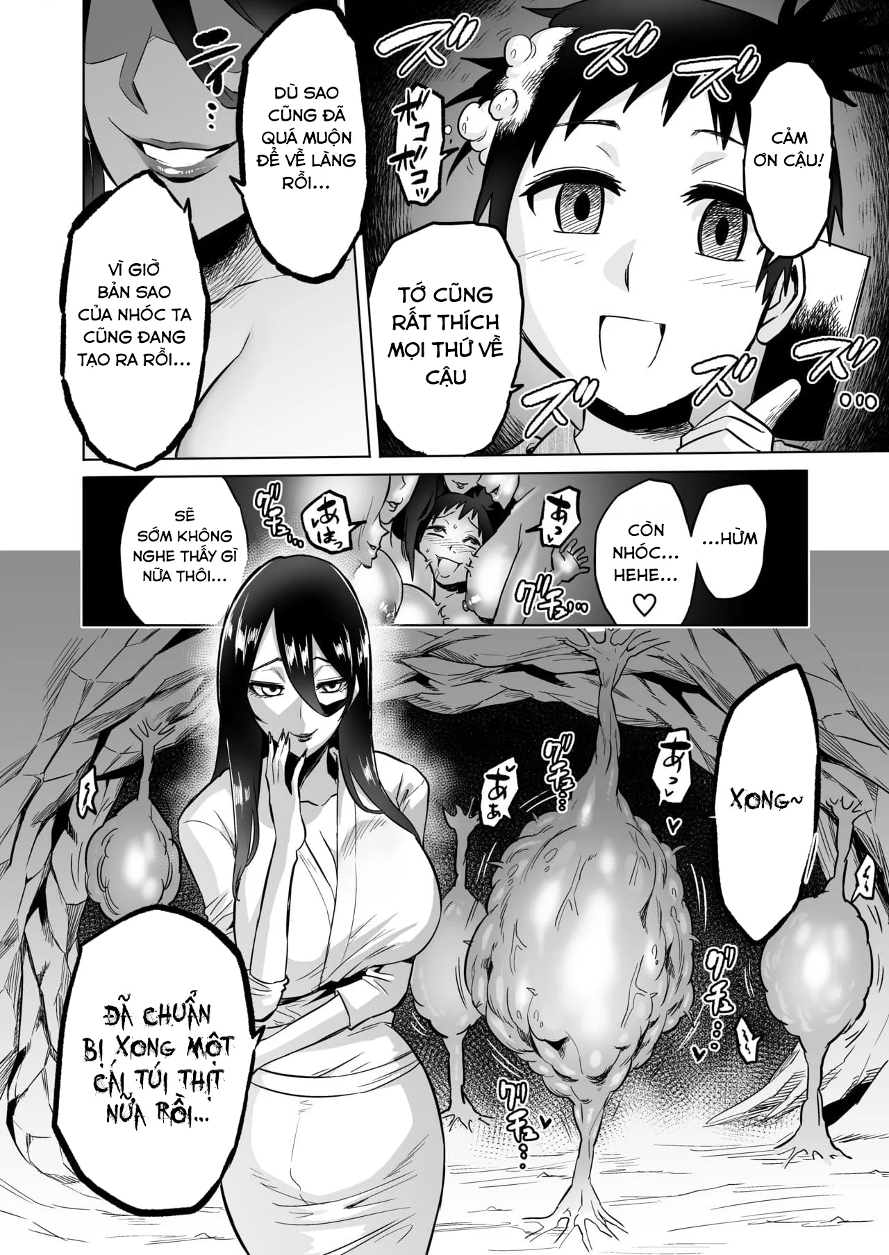 HentaiVN.net - Ảnh 41 - Warabe Kui ~Mori no Oku de Bijo Youkai ni Yuuwaku sarete~ - Chap 1