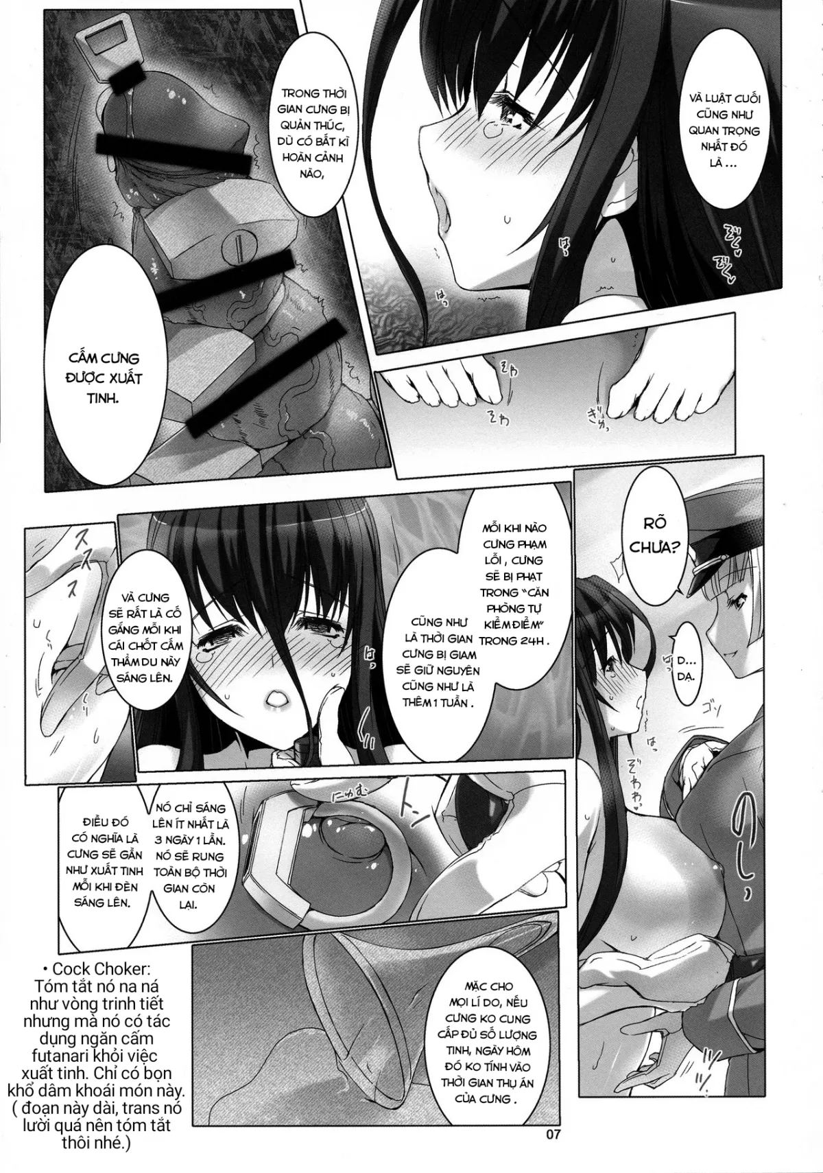 HentaiVN.net - Ảnh 8 - Ngục Tù Tra Tấn [Seishi Kangoku Futanari Kyousei Jii Choukyou] - Chap 1