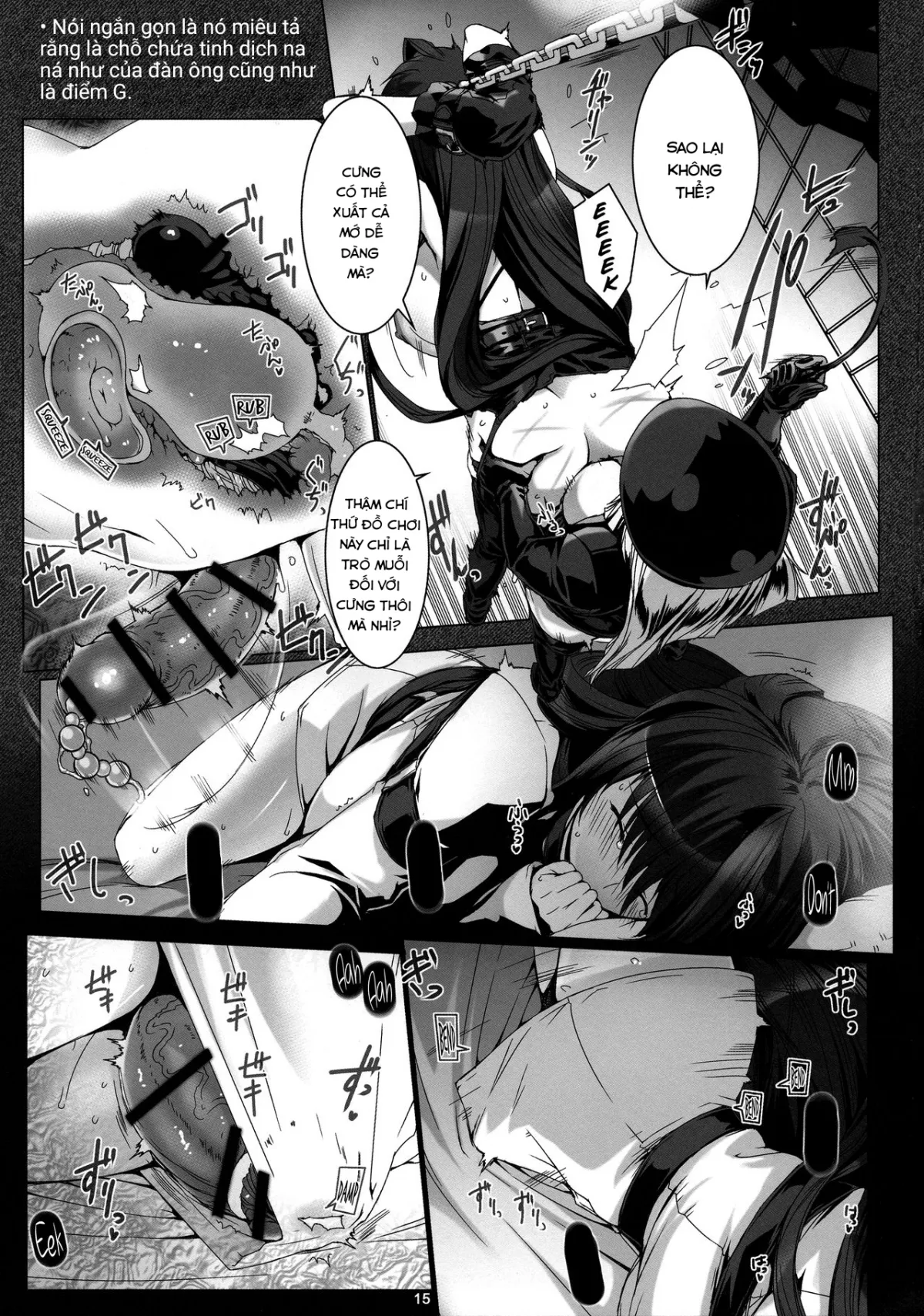 HentaiVN.net - Ảnh 16 - Ngục Tù Tra Tấn [Seishi Kangoku Futanari Kyousei Jii Choukyou] - Chap 1