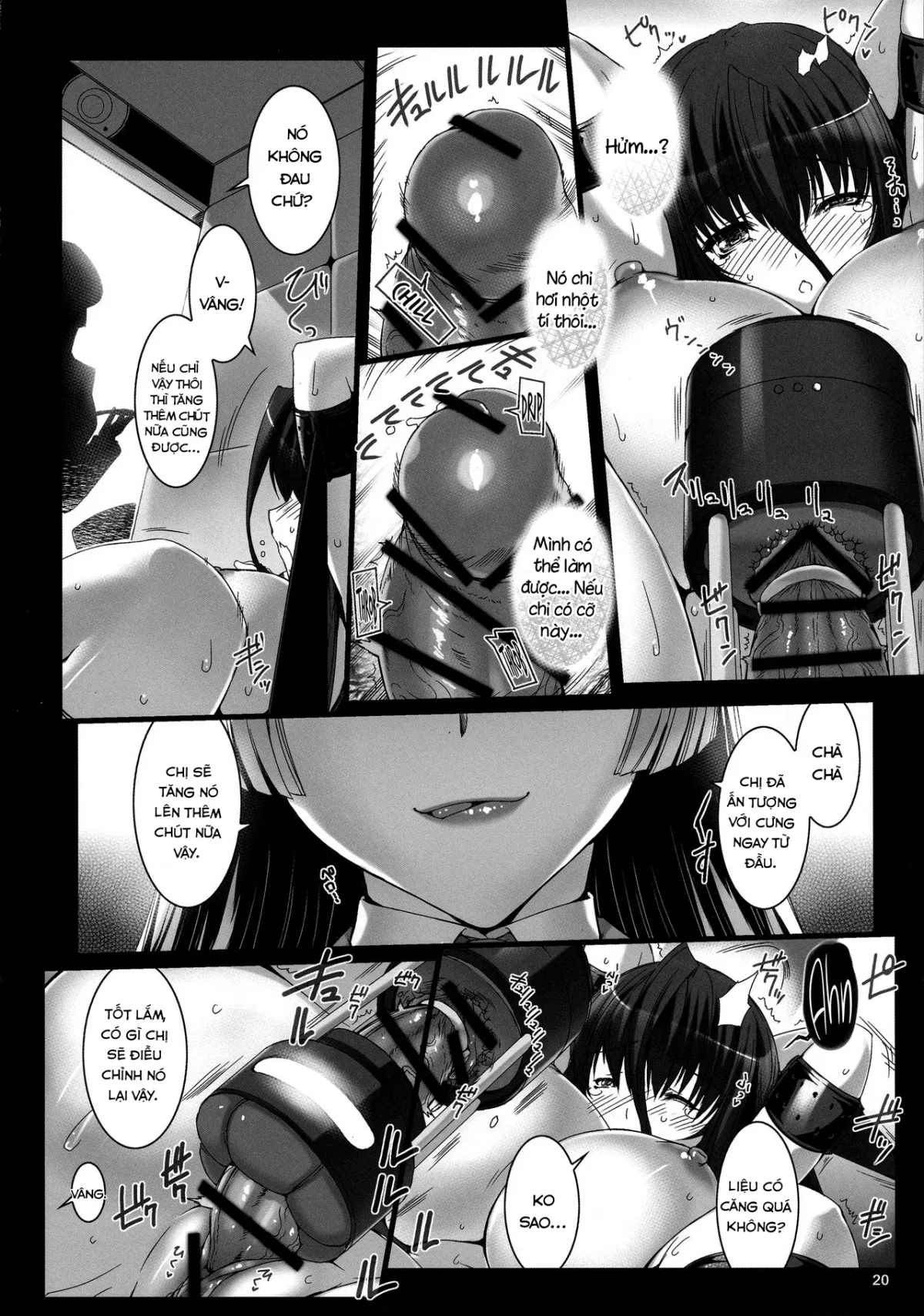 HentaiVN.net - Ảnh 21 - Ngục Tù Tra Tấn [Seishi Kangoku Futanari Kyousei Jii Choukyou] - Chap 1