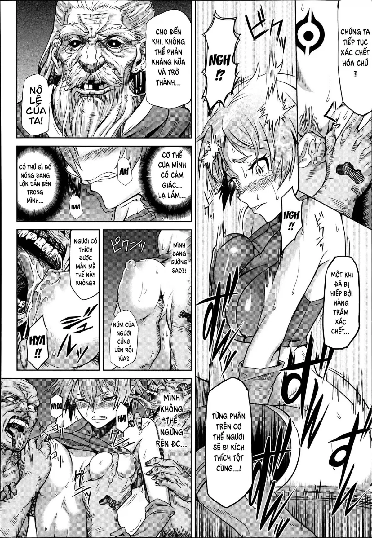 HentaiVN.net - Ảnh 11 - Shikabane Otoshi [Corpse Break] - Chap 1
