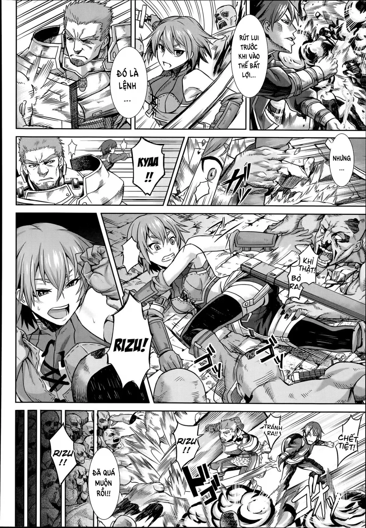 HentaiVN.net - Ảnh 5 - Shikabane Otoshi [Corpse Break] - Chap 1