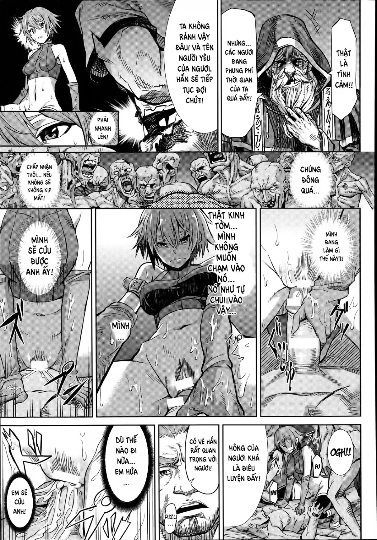 HentaiVN.net - Ảnh 8 - Shikabane Otoshi [Corpse Break] - Chap 1