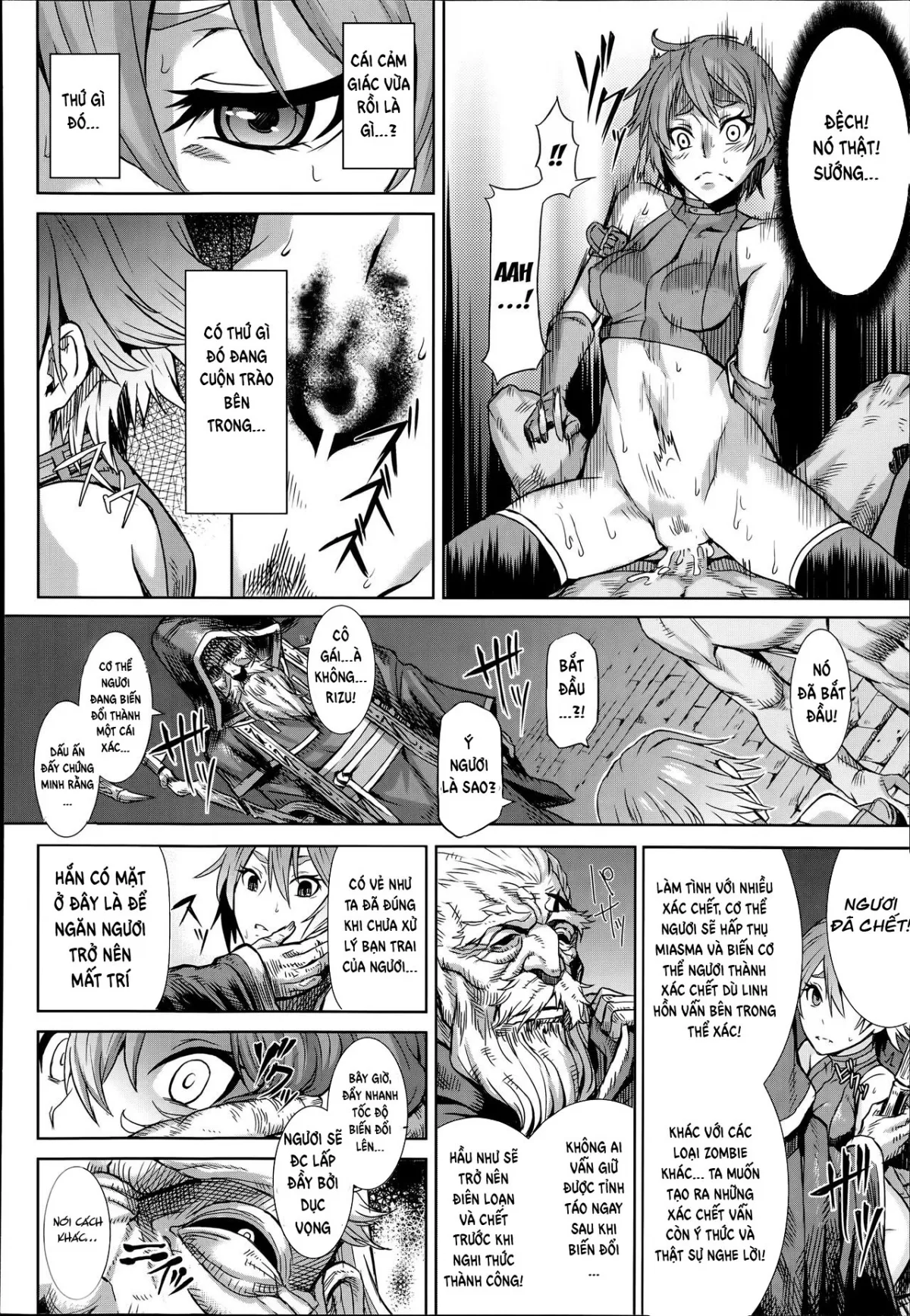 HentaiVN.net - Ảnh 9 - Shikabane Otoshi [Corpse Break] - Chap 1