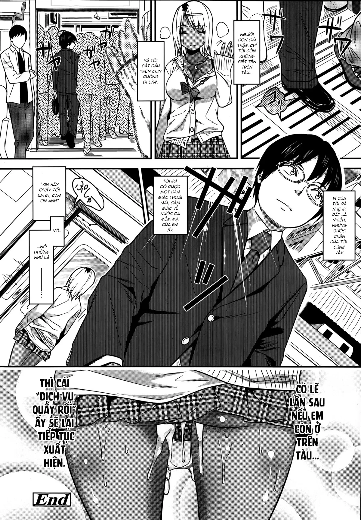 HentaiVN.net - Ảnh 24 - Tôi đã không thể chống lại được sự cám dỗ từ em ấy [Chikanya-san ; チカン屋さん] - Chap 1