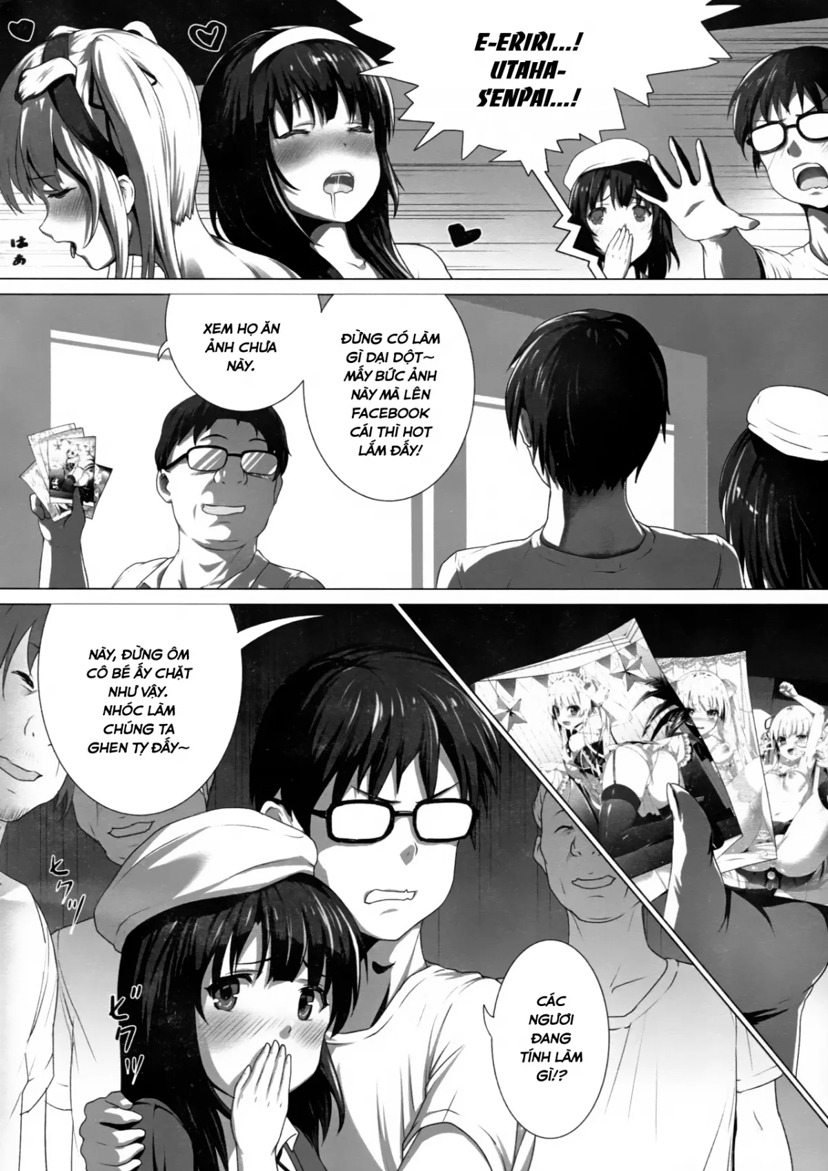 HentaiVN.net - Ảnh 6 - Megumin no Kyousei Shotaiken (Saenai Heroine no Sodatekata) - Chap 1