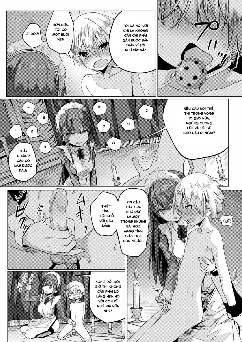HentaiVN.net - Ảnh 9 - Cô Hầu Gái Ác Ôn [Maid's Work] - Chap 1
