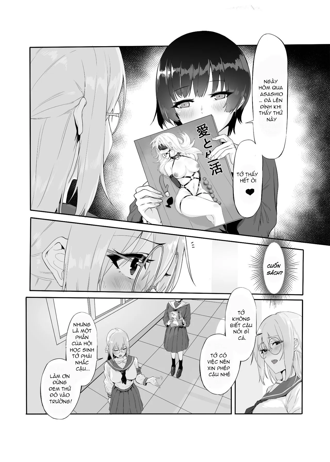 HentaiVN.net - Ảnh 11 - Bí mật thầm kín [M Shoujo - Houkago no Onnanoko-tachi no Himitsu] - Chap 1