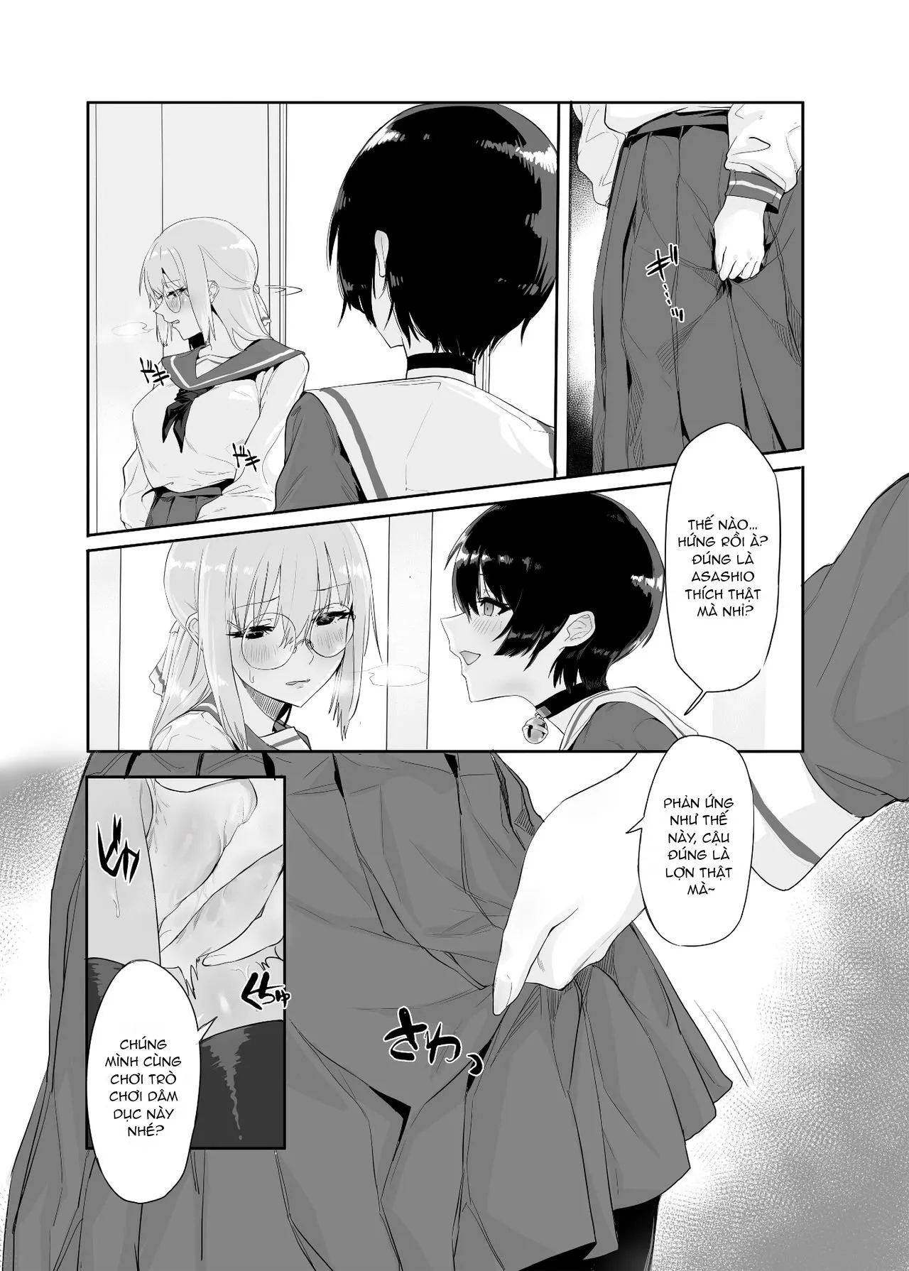 HentaiVN.net - Ảnh 13 - Bí mật thầm kín [M Shoujo - Houkago no Onnanoko-tachi no Himitsu] - Chap 1