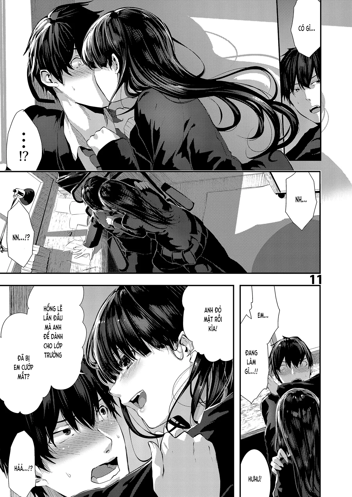 HentaiVN.net - Ảnh 11 - Bạn nối khố phiền não (nguyên tác) [Osananajimi Ecchi (original); おさななじみえっち (オリジナル)] - Chap 1