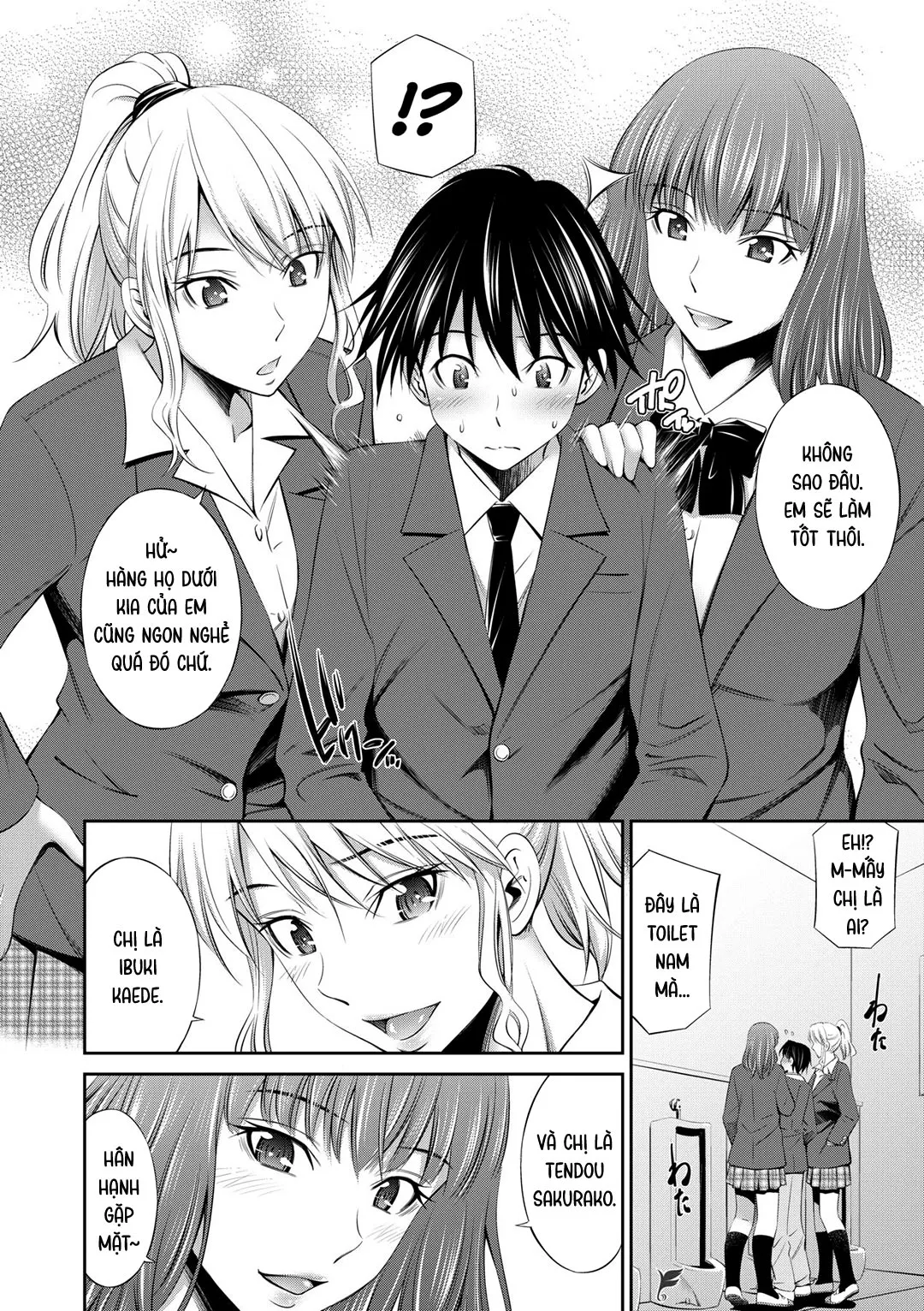 HentaiVN.net - Ảnh 11 - My School Life With Senpais [Senpai-tachi to no Gakuen Seikatsu] - Chap 1