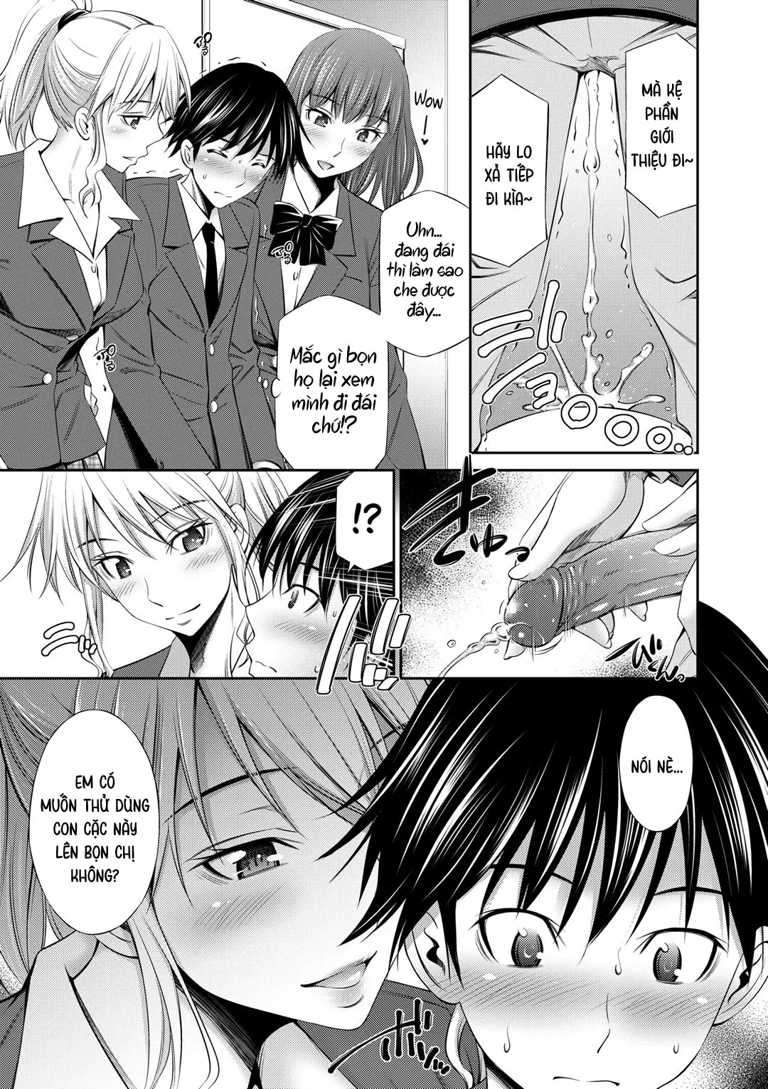 HentaiVN.net - Ảnh 12 - My School Life With Senpais [Senpai-tachi to no Gakuen Seikatsu] - Chap 1