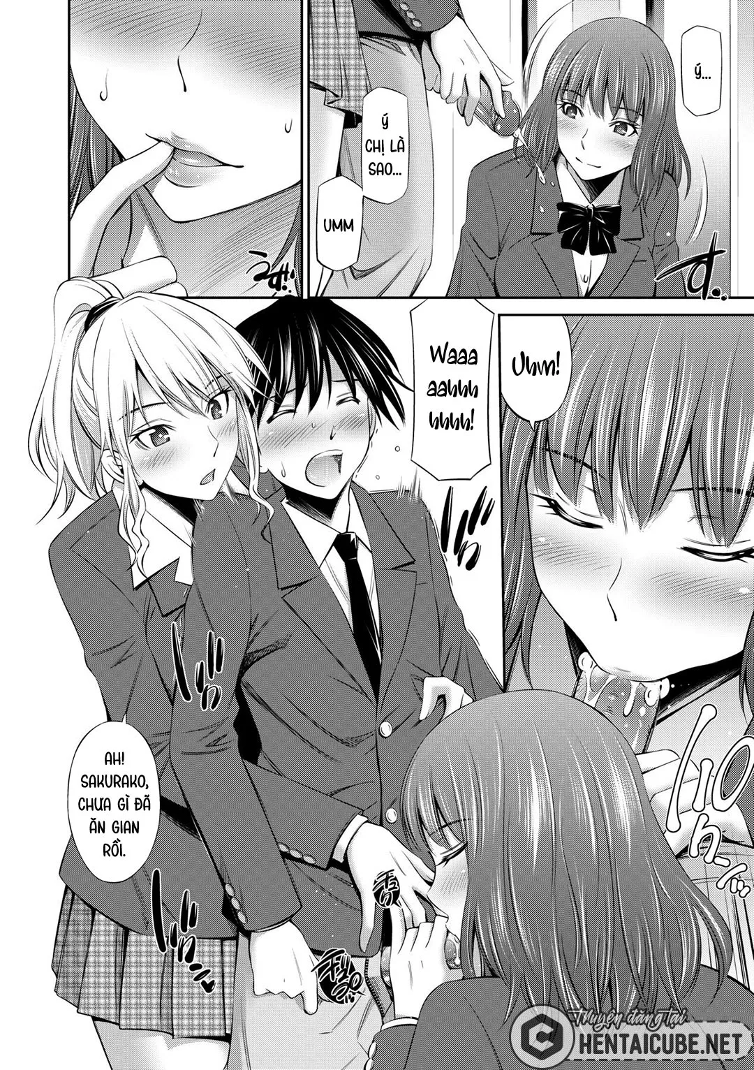 HentaiVN.net - Ảnh 13 - My School Life With Senpais [Senpai-tachi to no Gakuen Seikatsu] - Chap 1