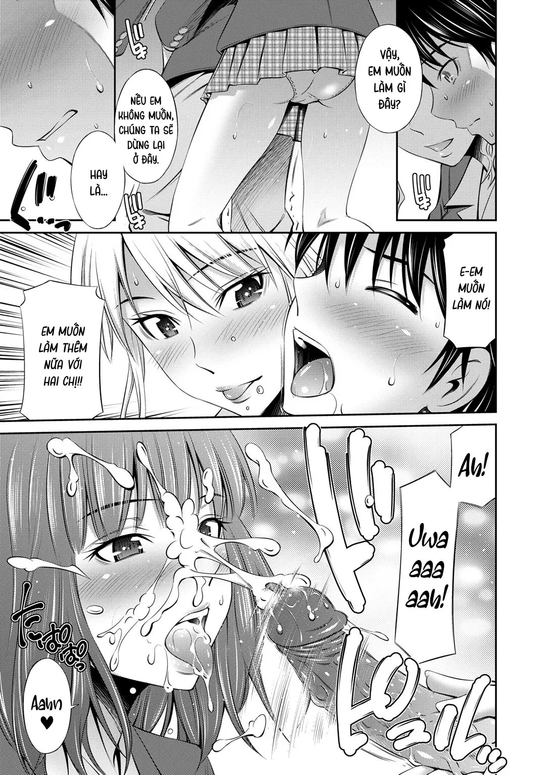 HentaiVN.net - Ảnh 16 - My School Life With Senpais [Senpai-tachi to no Gakuen Seikatsu] - Chap 1