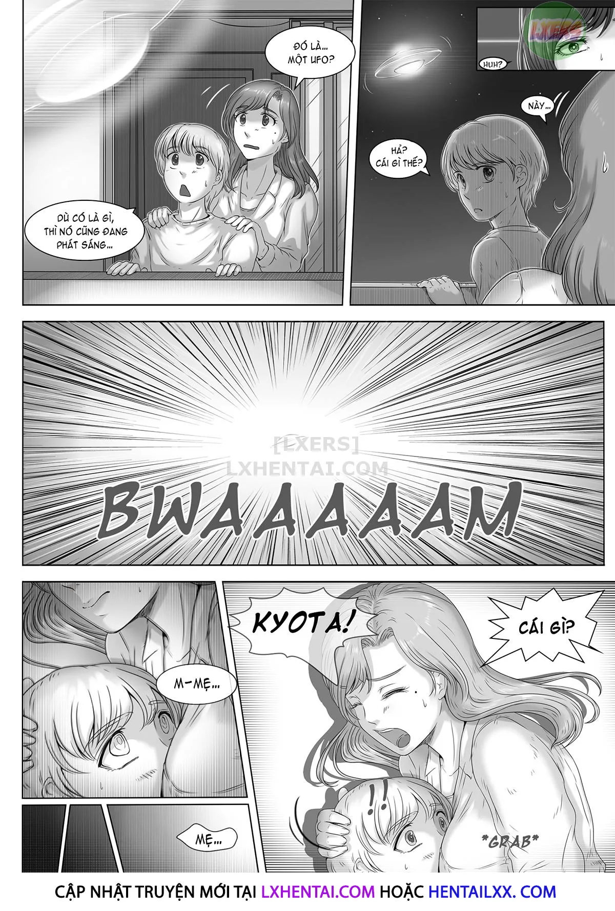 HentaiVN.net - Ảnh 4 - A World For Just The Two Of Us [Okaa-San Shika Inai Hoshi] - Chap 1