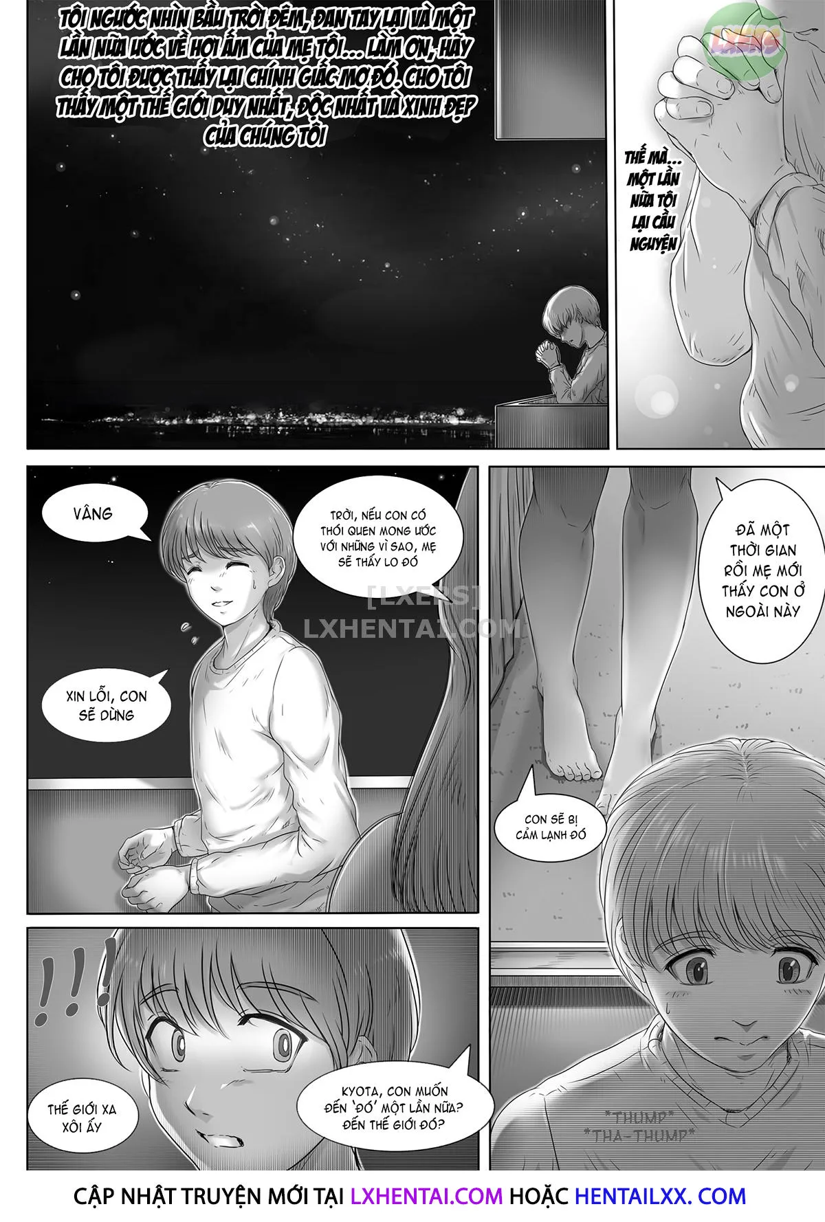 HentaiVN.net - Ảnh 46 - A World For Just The Two Of Us [Okaa-San Shika Inai Hoshi] - Chap 1