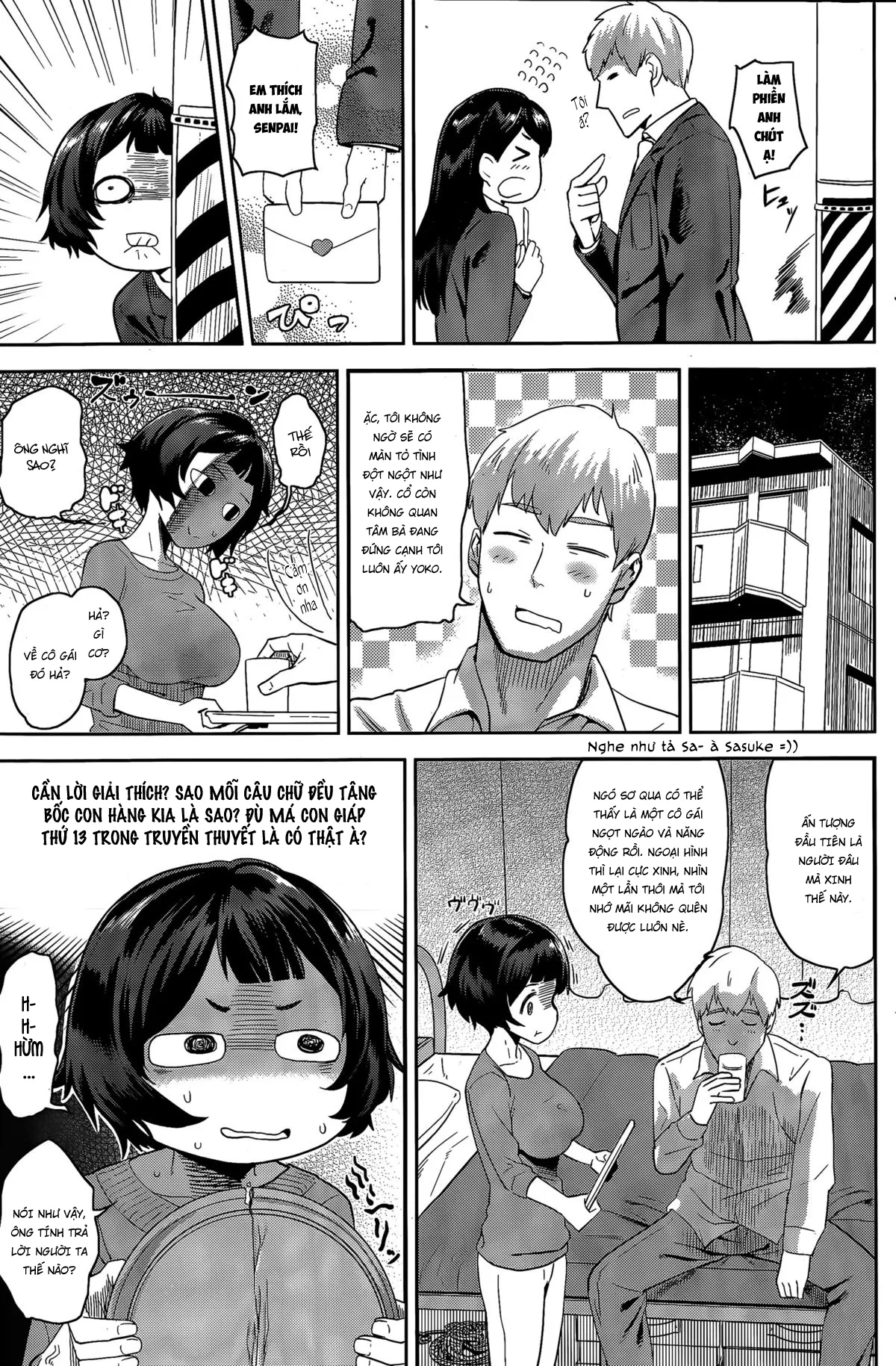 HentaiVN.net - Ảnh 4 - Mẹ đã câu được ba con như thế nào? [Kachigumi e no Chikamichi] - Chap 1